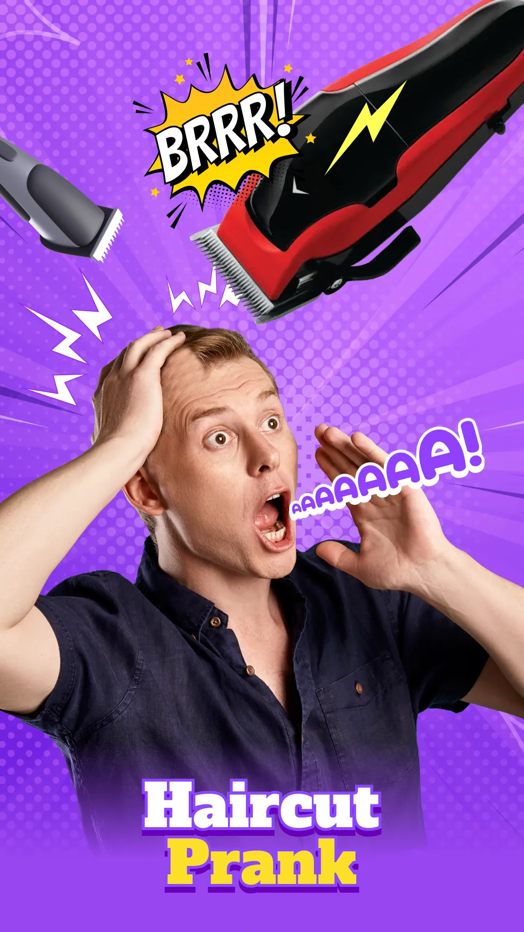 Prank Sound: Haircut & Taser | Indus Appstore | Screenshot