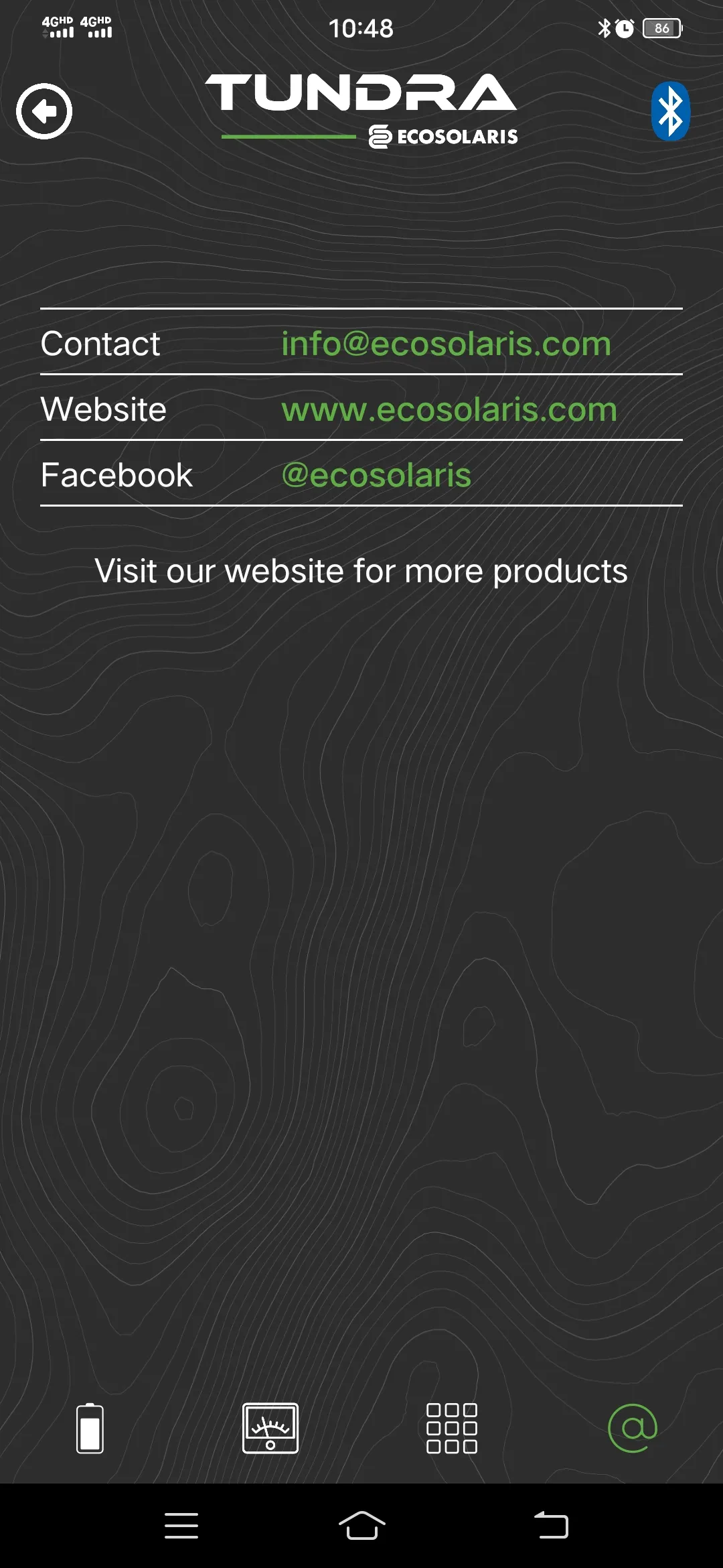 Ecosolaris TUNDRA Lithium | Indus Appstore | Screenshot