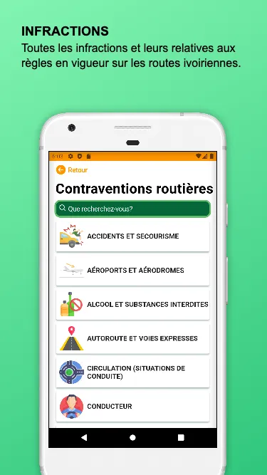 Conduire en Côte d'Ivoire | Indus Appstore | Screenshot