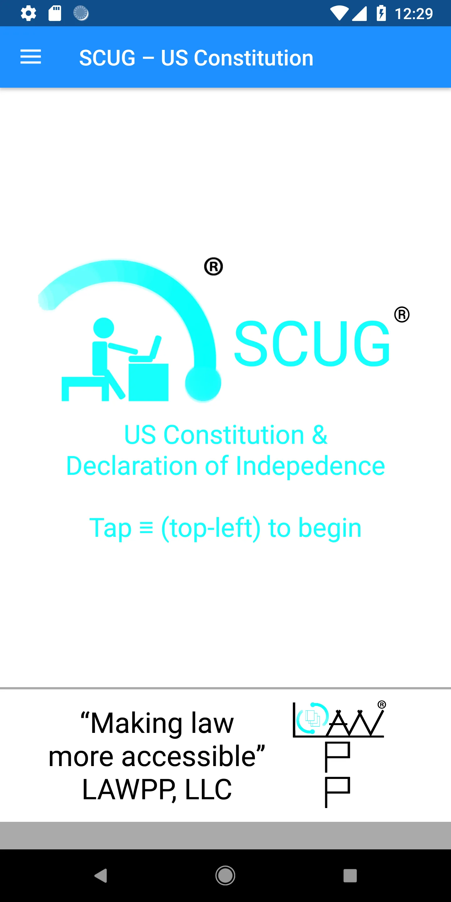 SCUG - US Constitution - Voice | Indus Appstore | Screenshot