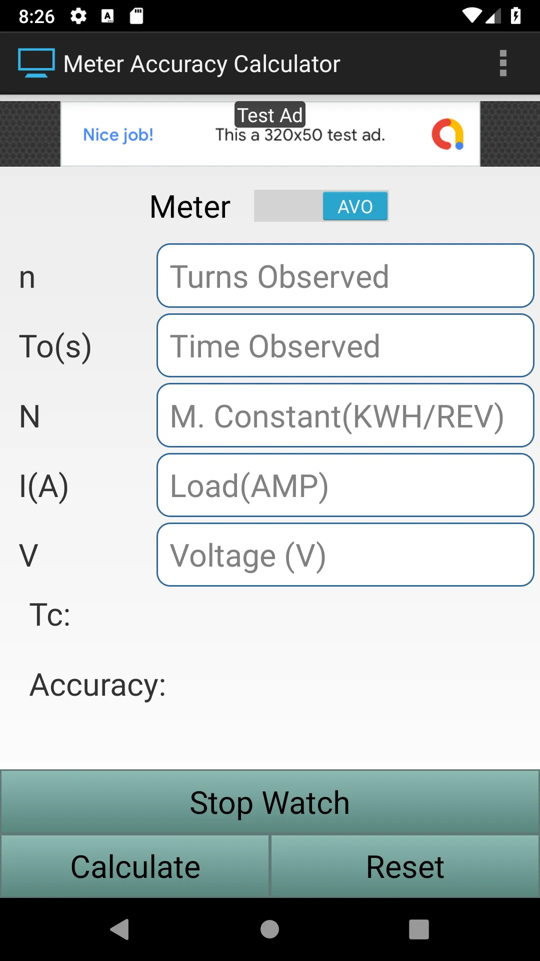 Energy Meter Accuracy | Indus Appstore | Screenshot