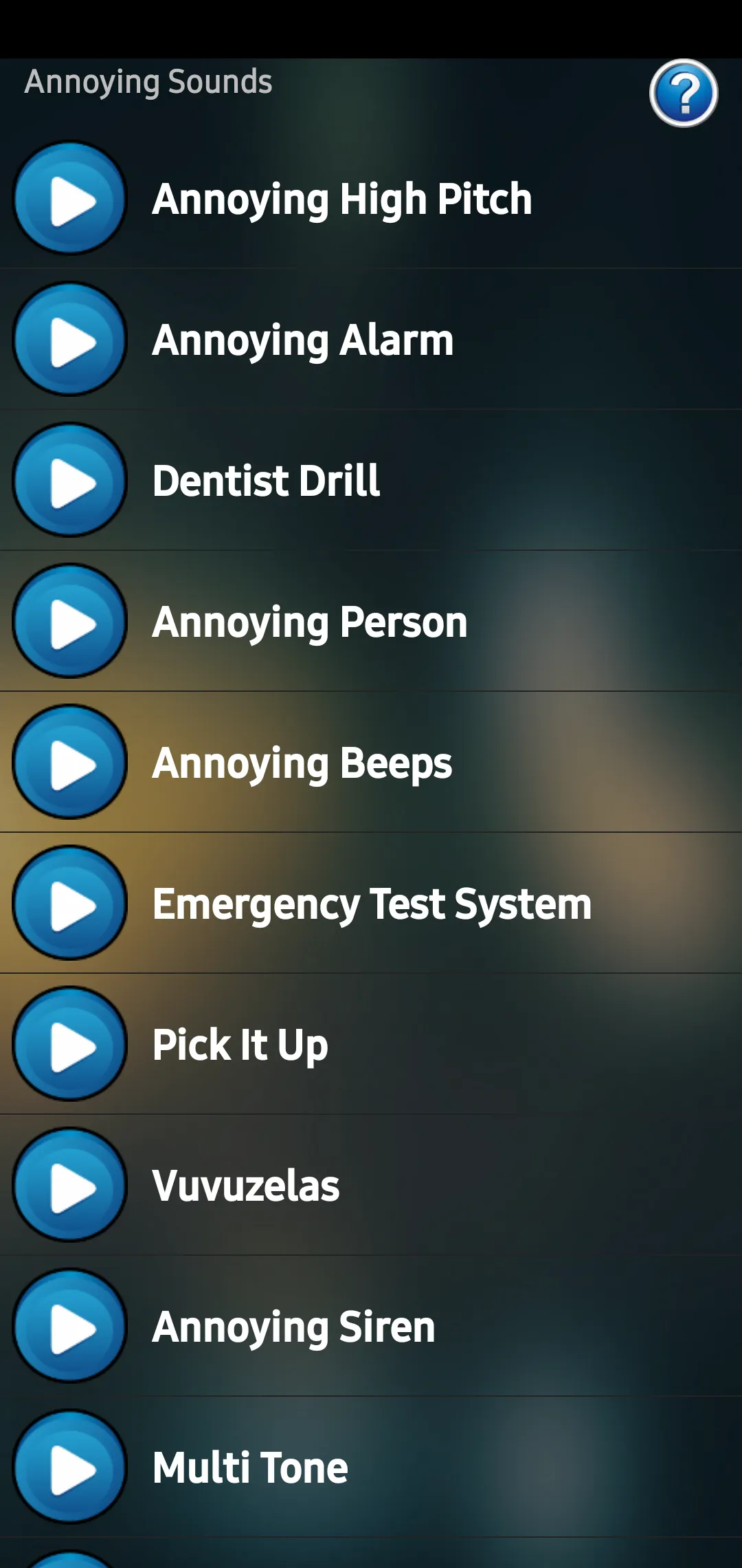 Annoying Sounds | Indus Appstore | Screenshot