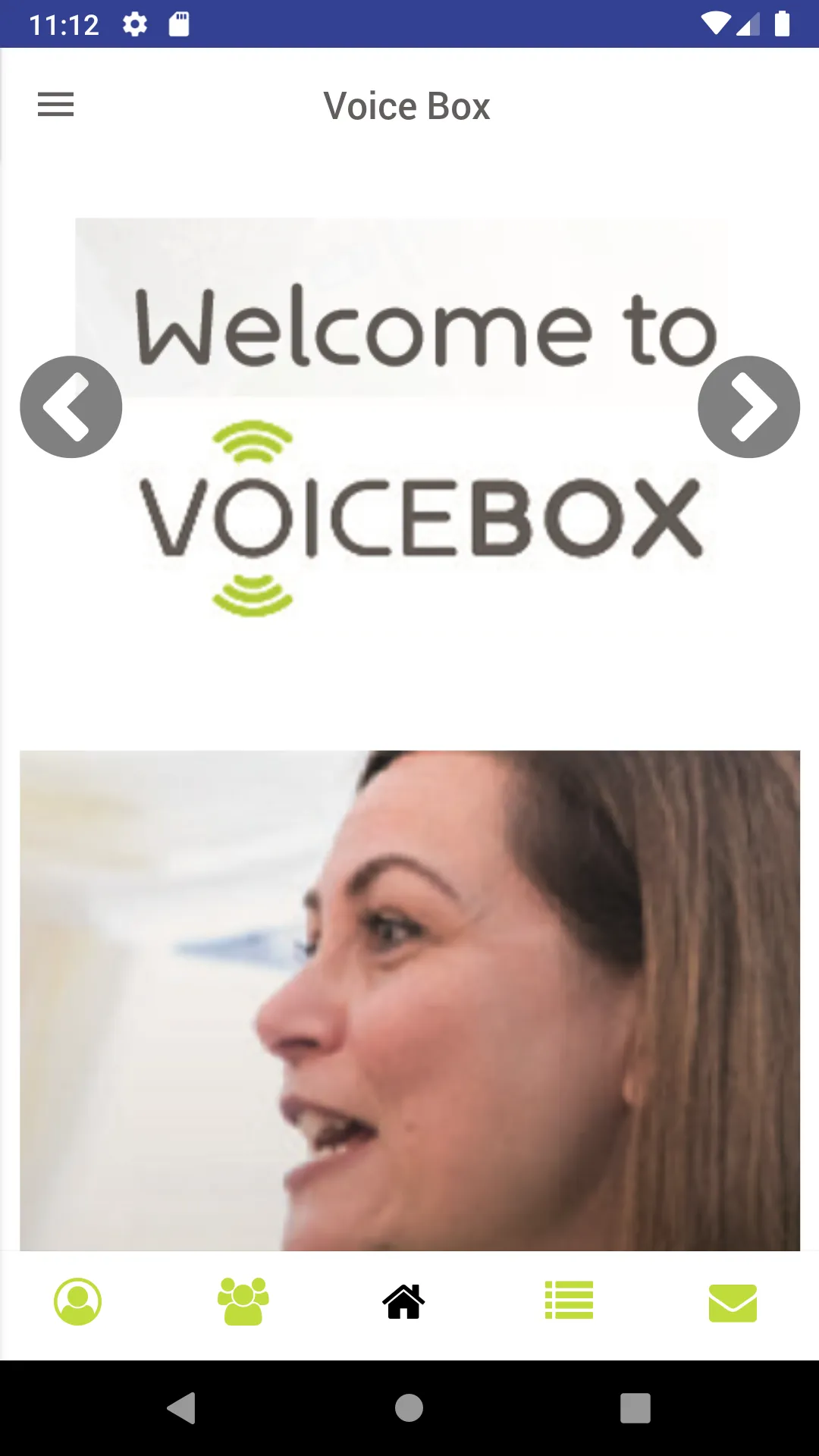 Curo Voicebox | Indus Appstore | Screenshot