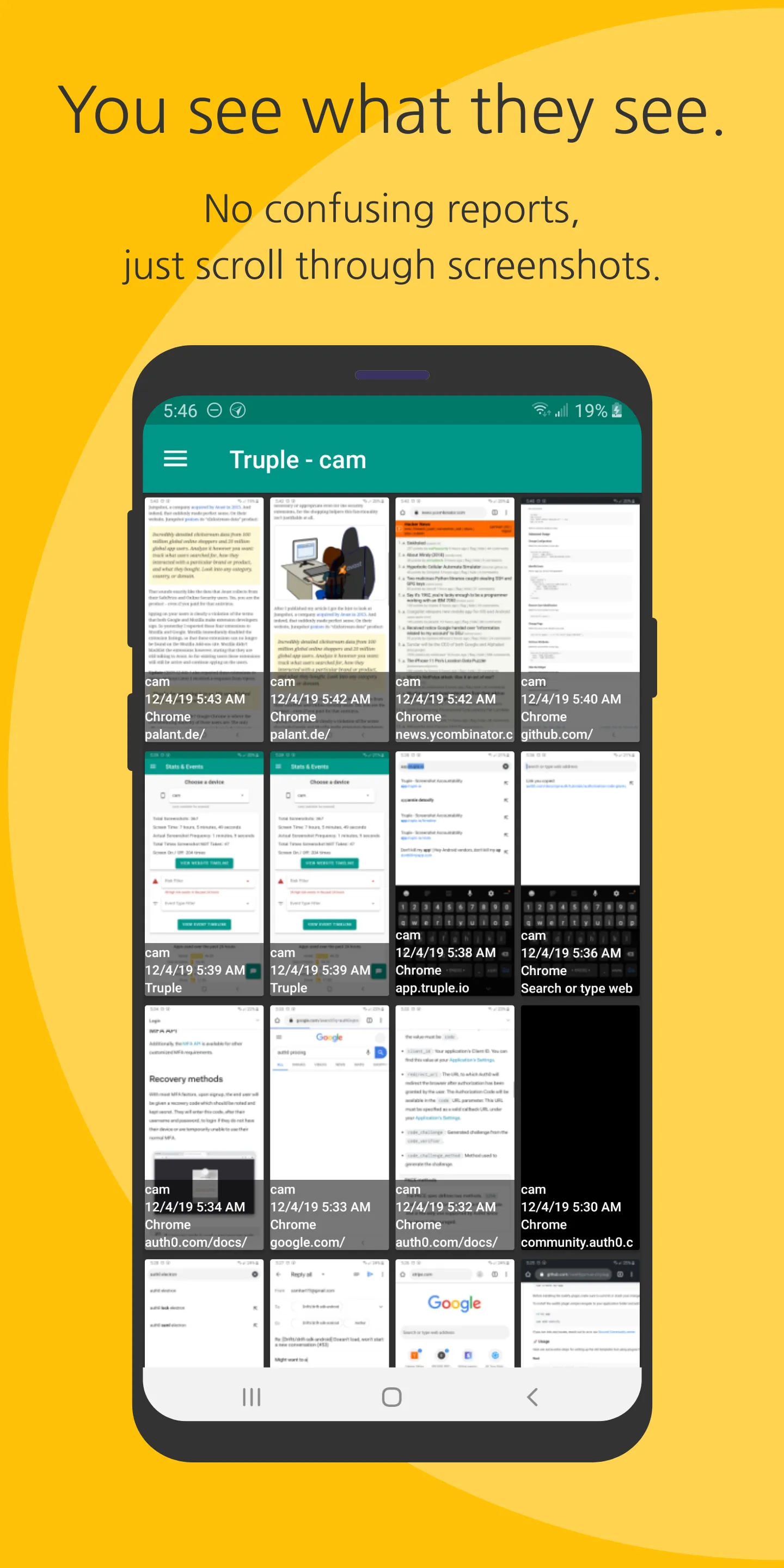 Truple - Online Accountability | Indus Appstore | Screenshot