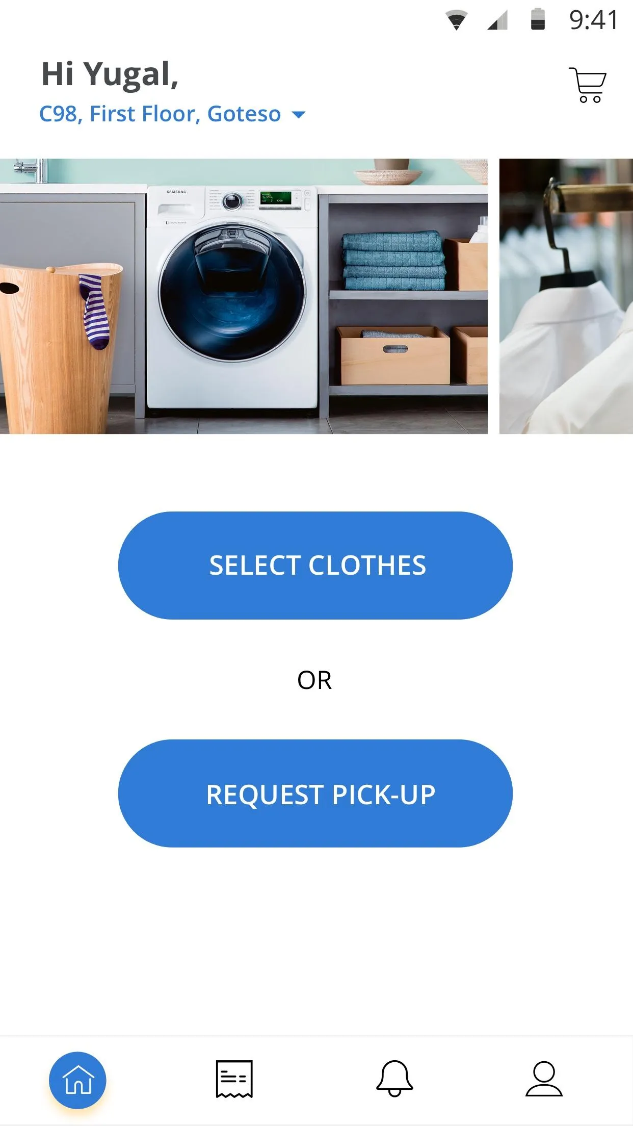 Go Laundry | Indus Appstore | Screenshot