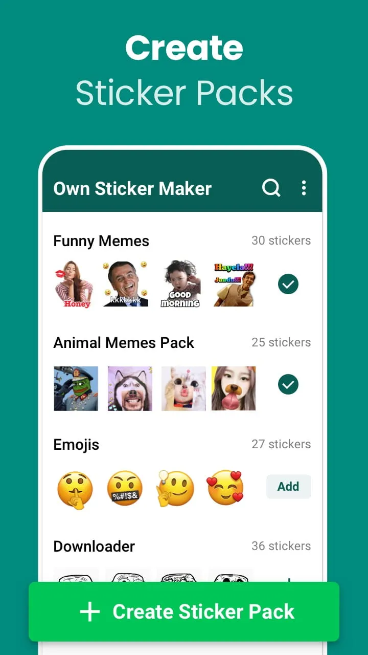 Sticker Maker for WhatsApp | Indus Appstore | Screenshot