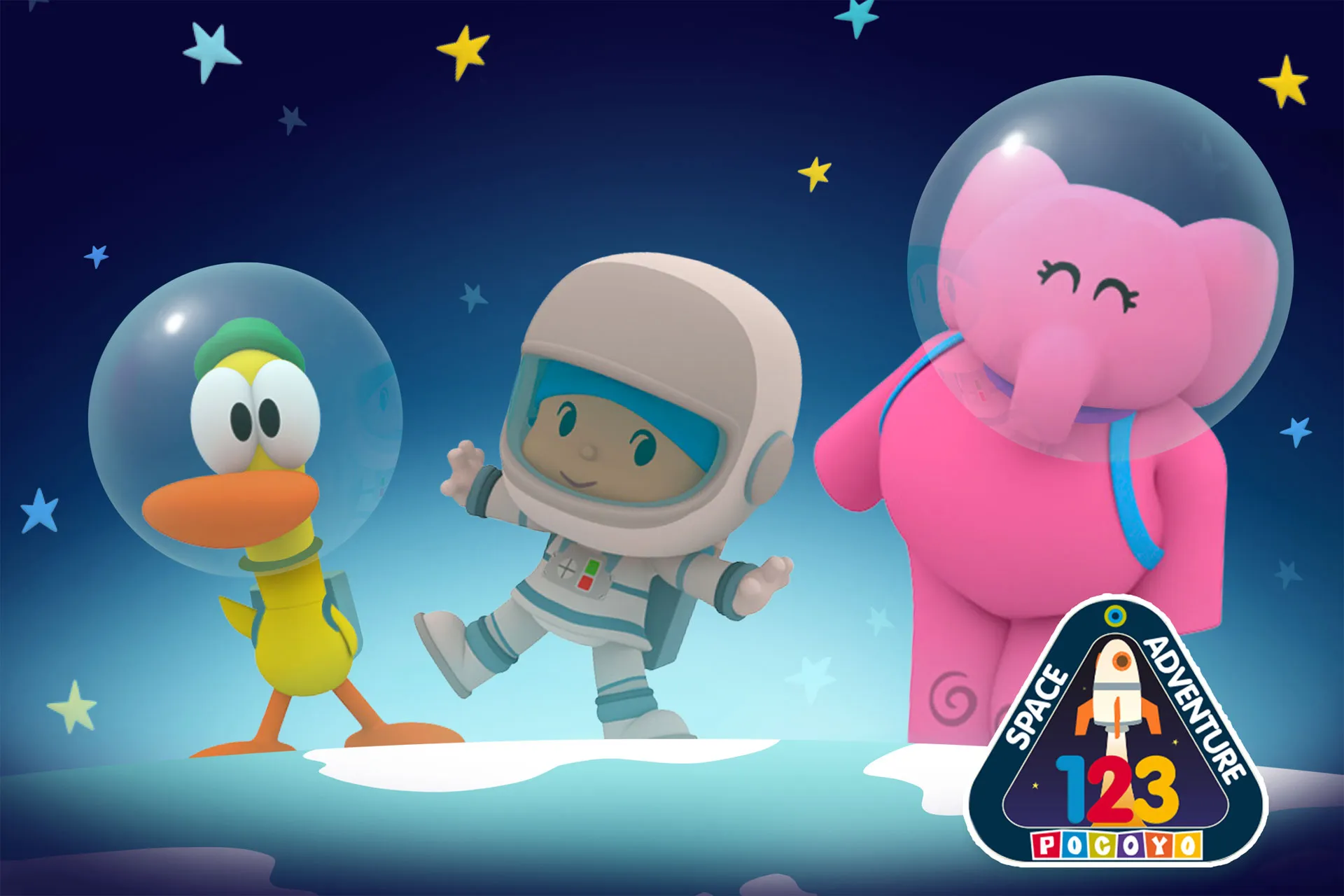 Pocoyo 1,2,3 Space Adventure | Indus Appstore | Screenshot