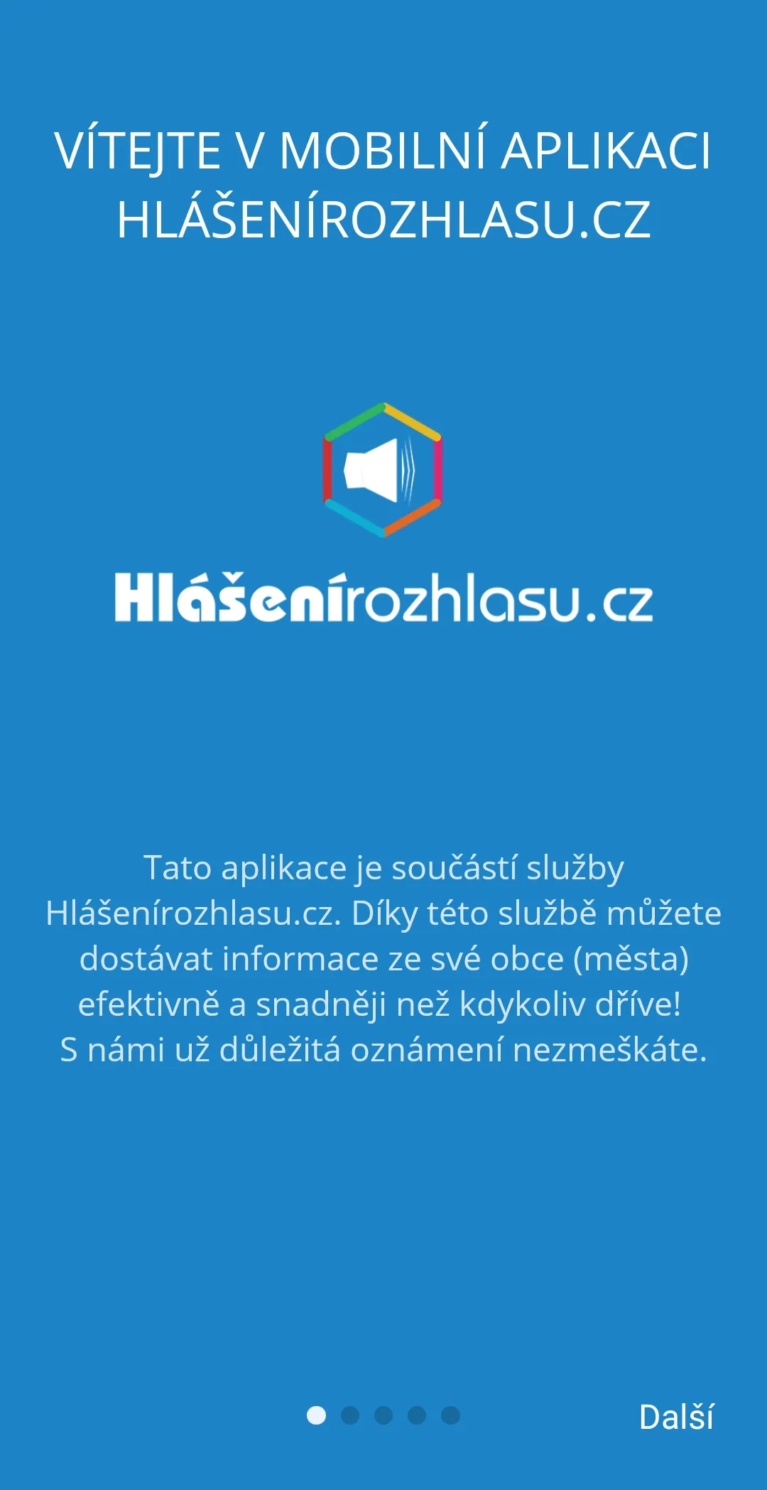 ÚŘADvMOBILU / Hlášenírozhlasu | Indus Appstore | Screenshot