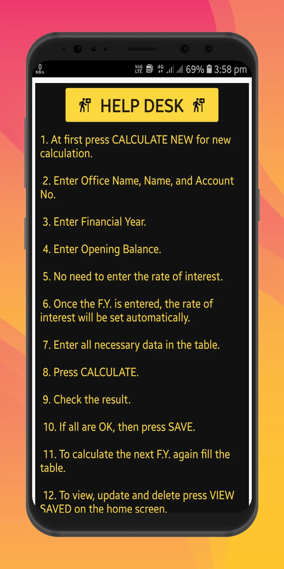 PF Calculator | Indus Appstore | Screenshot