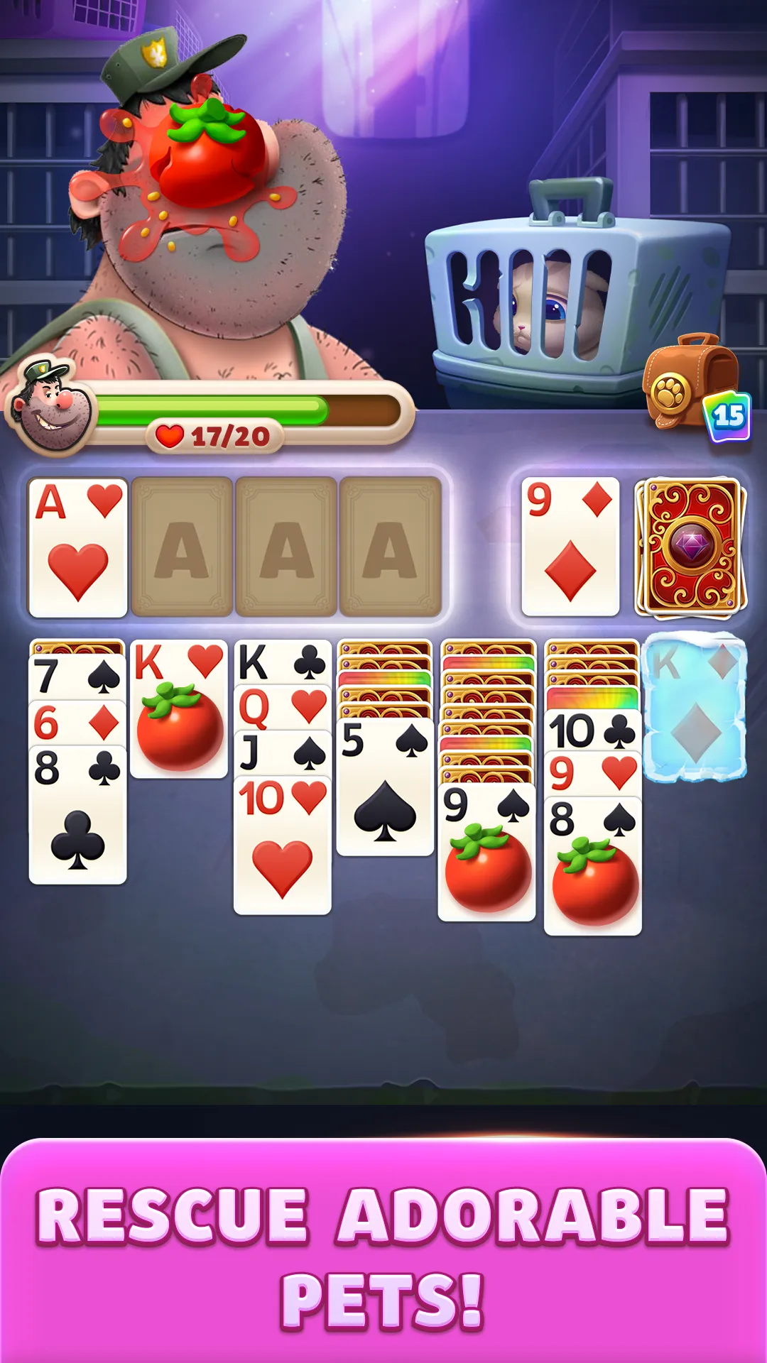 Solitaire Pets - Classic Game | Indus Appstore | Screenshot