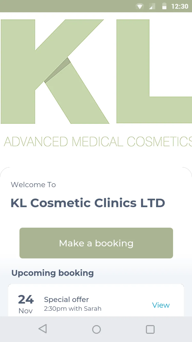 KL Cosmetic Clinics LTD | Indus Appstore | Screenshot