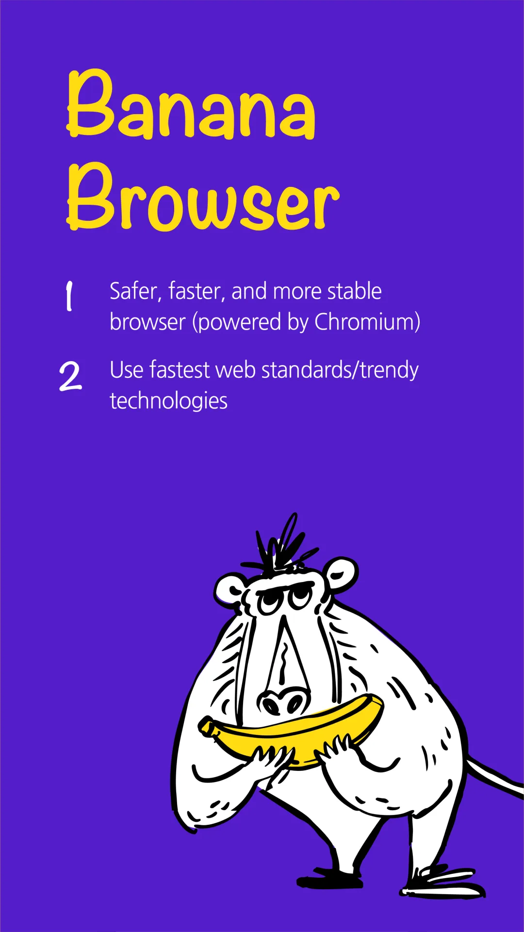 Banana Browser: Adblock, Secur | Indus Appstore | Screenshot