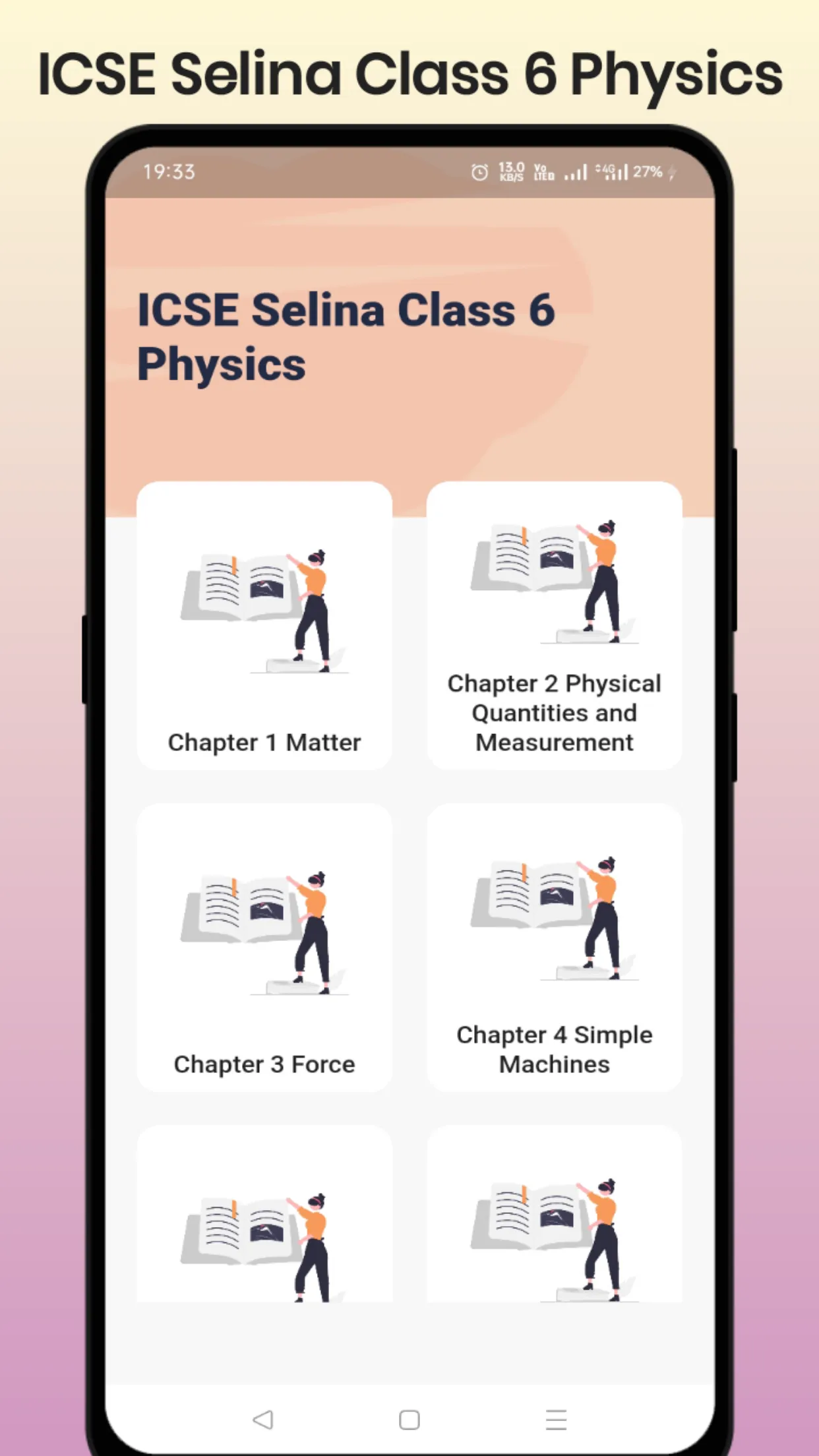 ICSE Selina Class 6 Physics | Indus Appstore | Screenshot