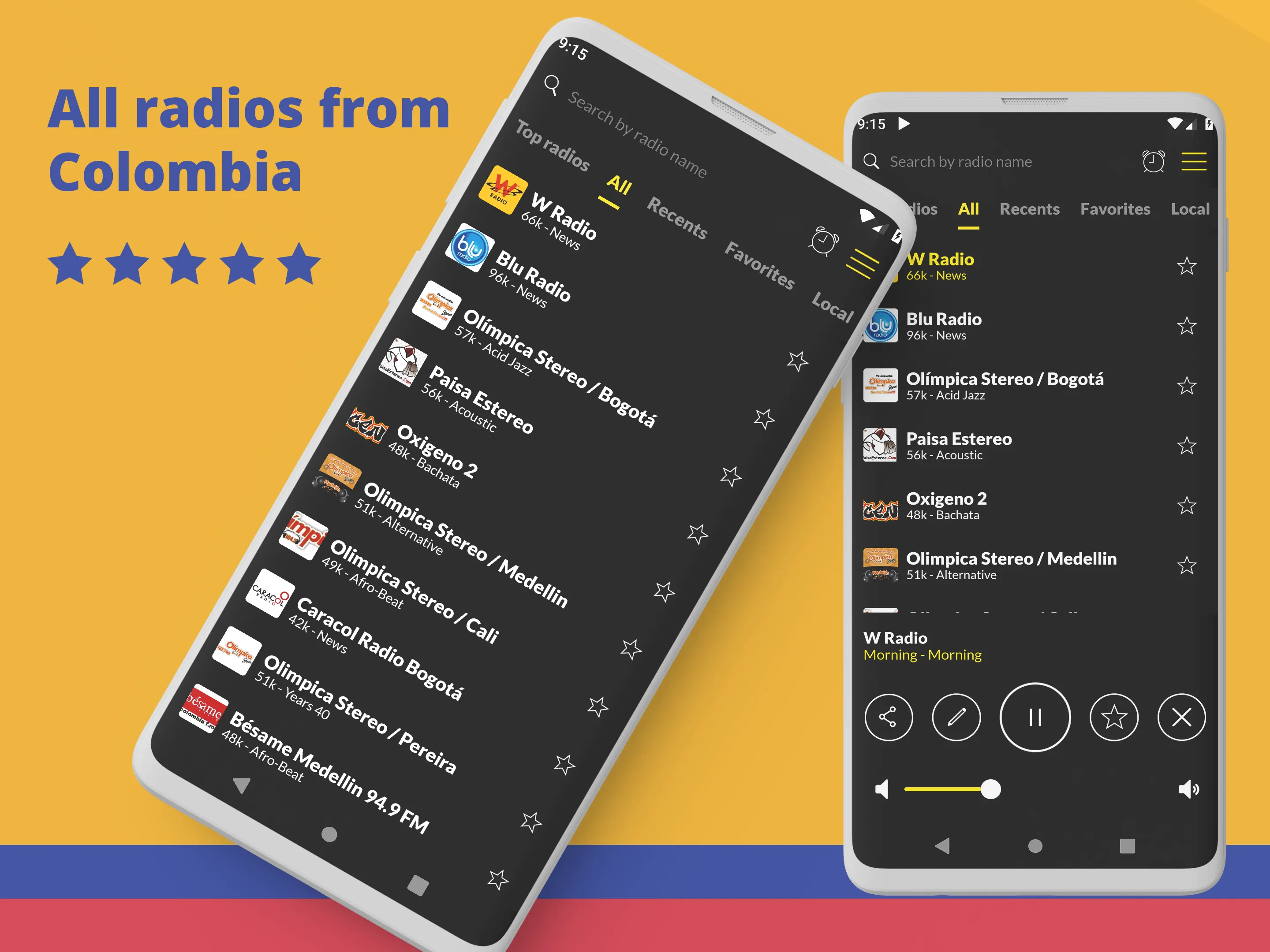 Radio Colombia live | Indus Appstore | Screenshot