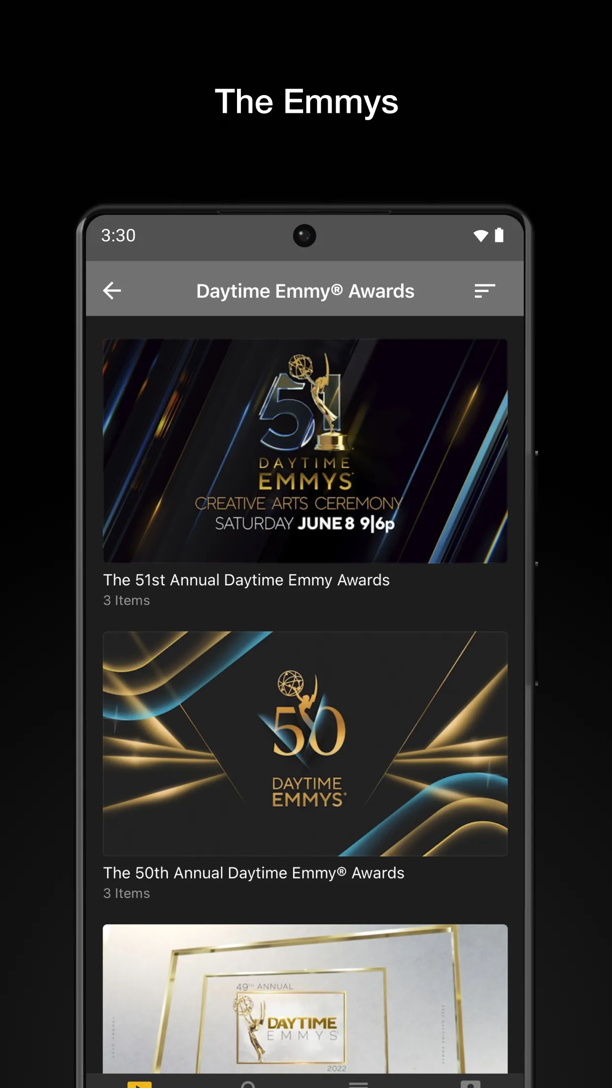 The Emmys | Indus Appstore | Screenshot