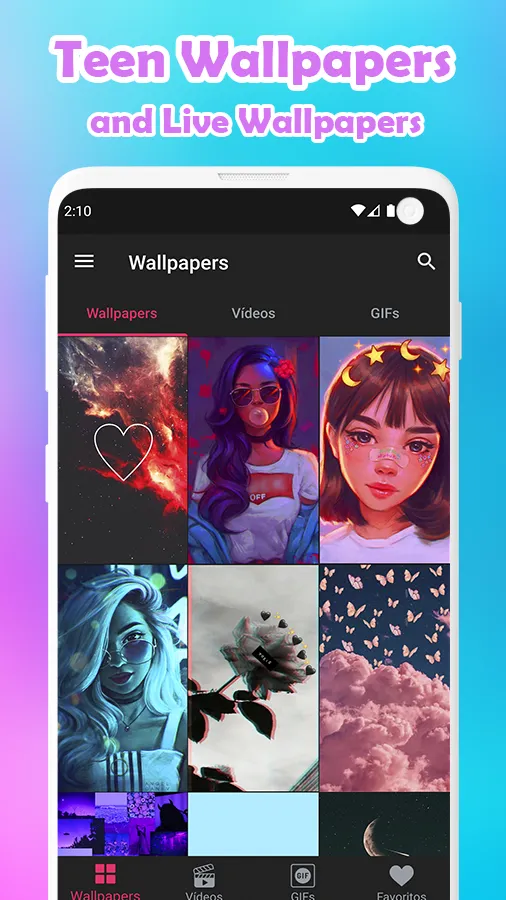 Teen Wallpapers 10000+ | Indus Appstore | Screenshot