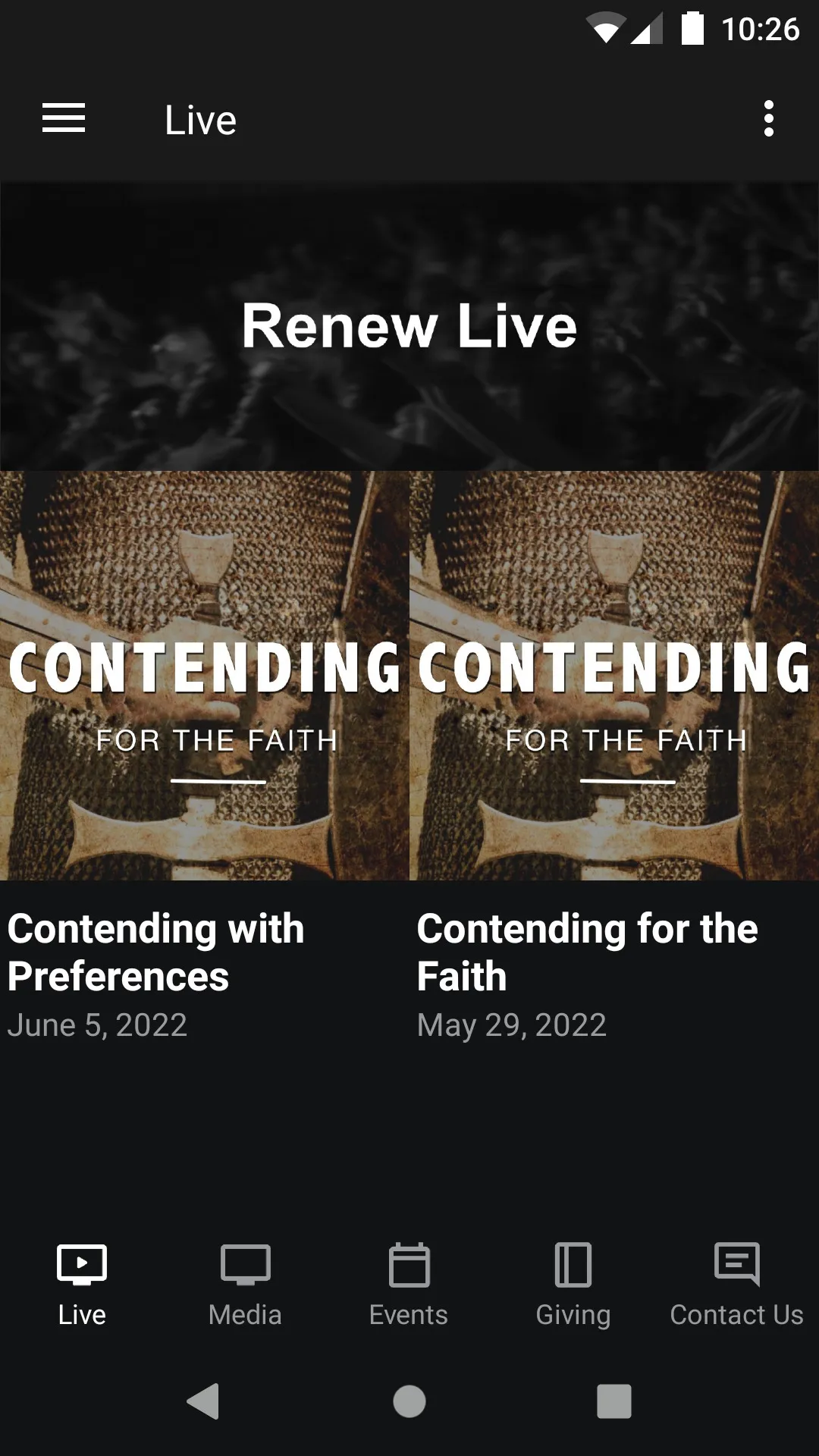 Renew Church NH | Indus Appstore | Screenshot