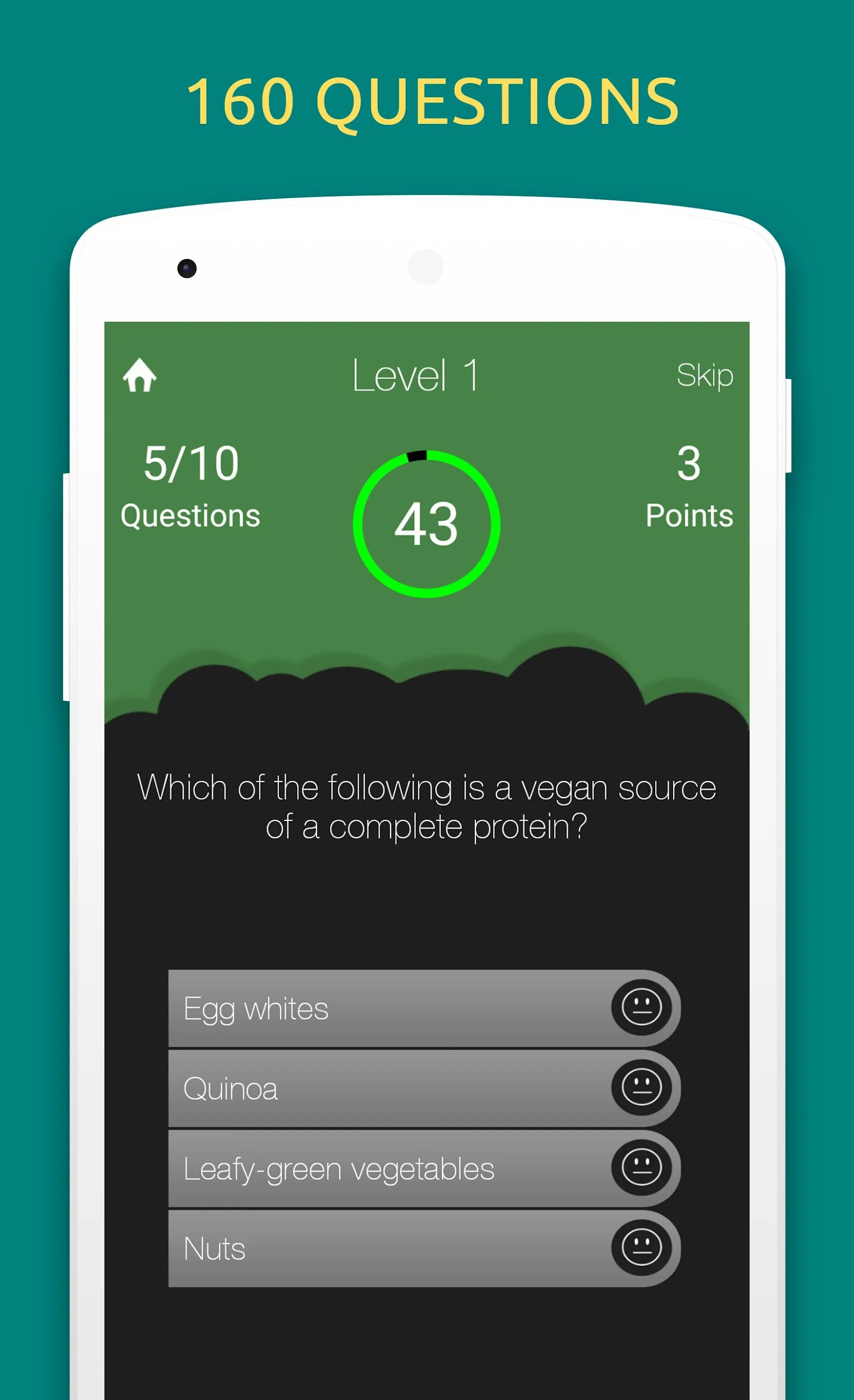 Nutrition and Diet Quiz Test | Indus Appstore | Screenshot