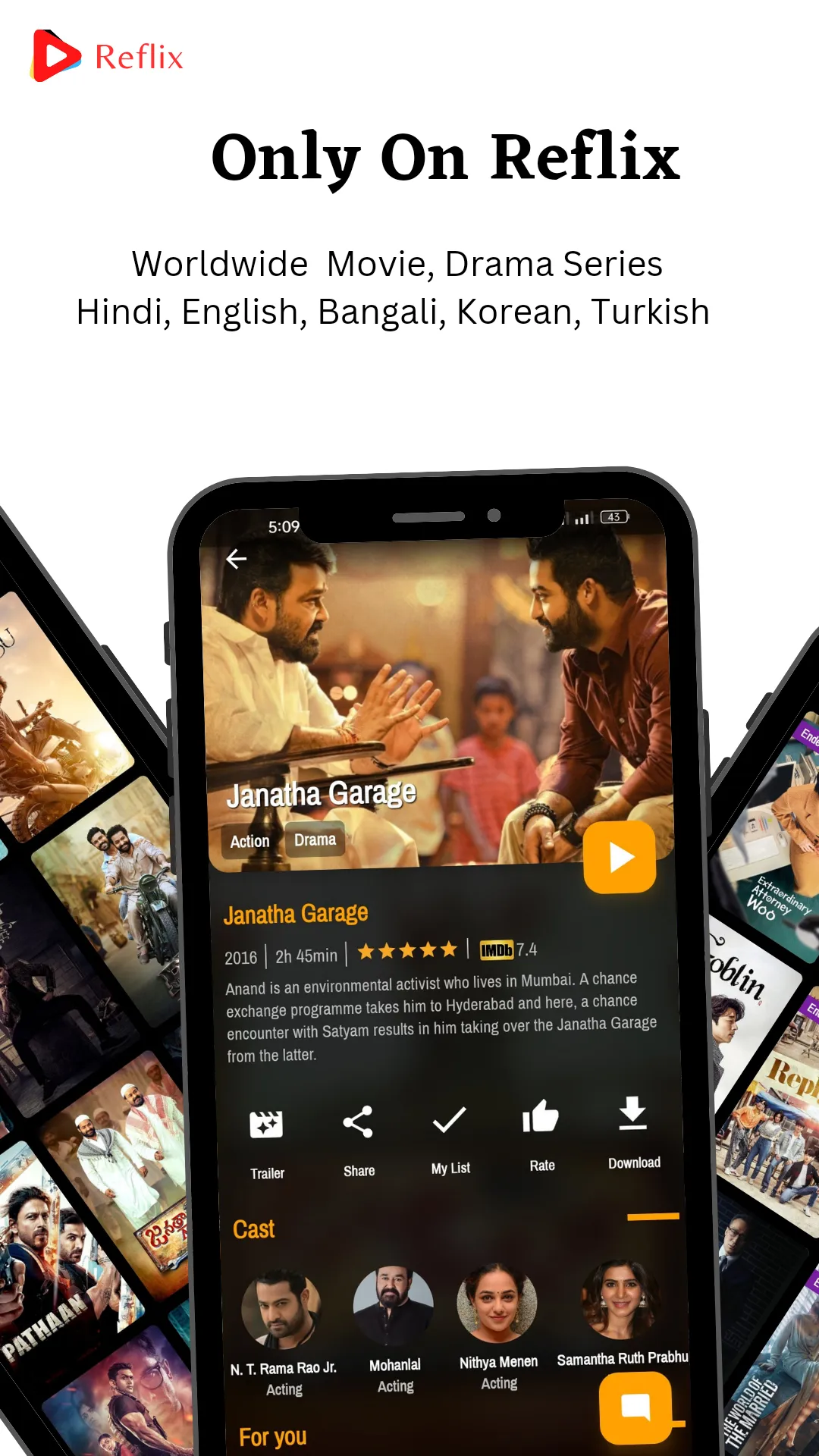 ReFlix: Movies & Drama Show | Indus Appstore | Screenshot