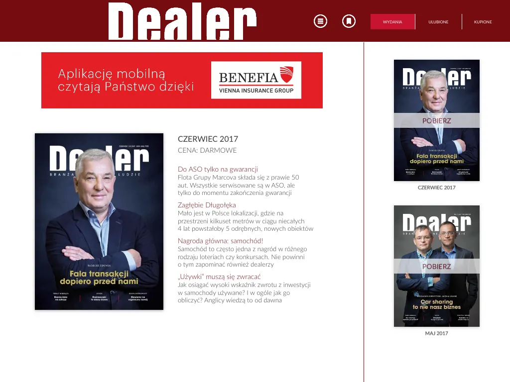 Miesięcznik Dealer | Indus Appstore | Screenshot