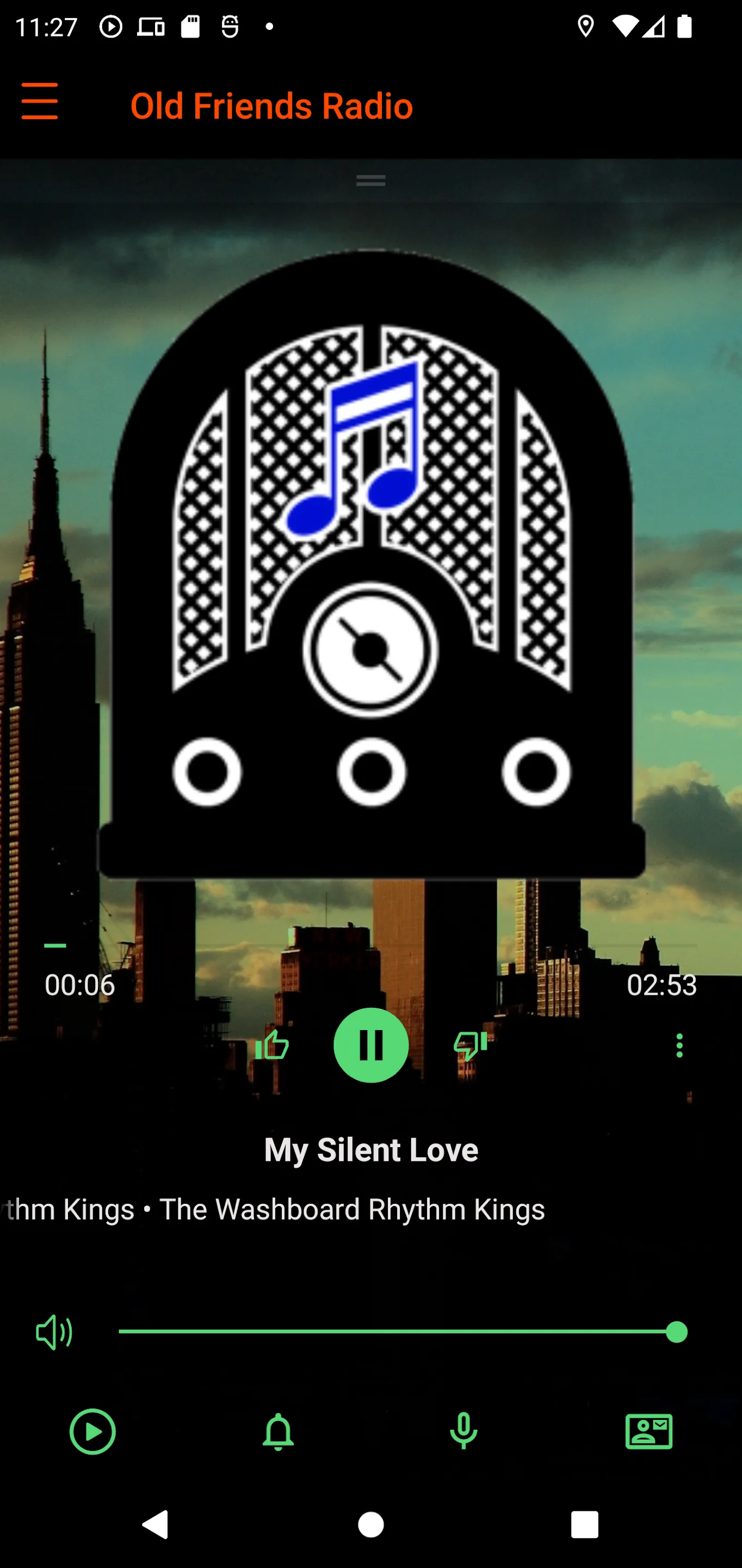 Old Friends Radio | Indus Appstore | Screenshot