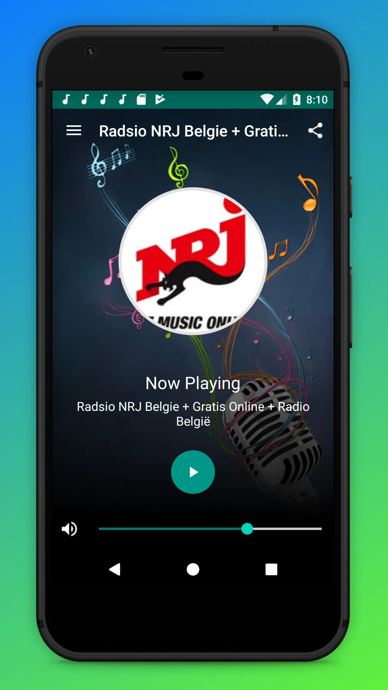 Radio NRJ Belgique App Online | Indus Appstore | Screenshot