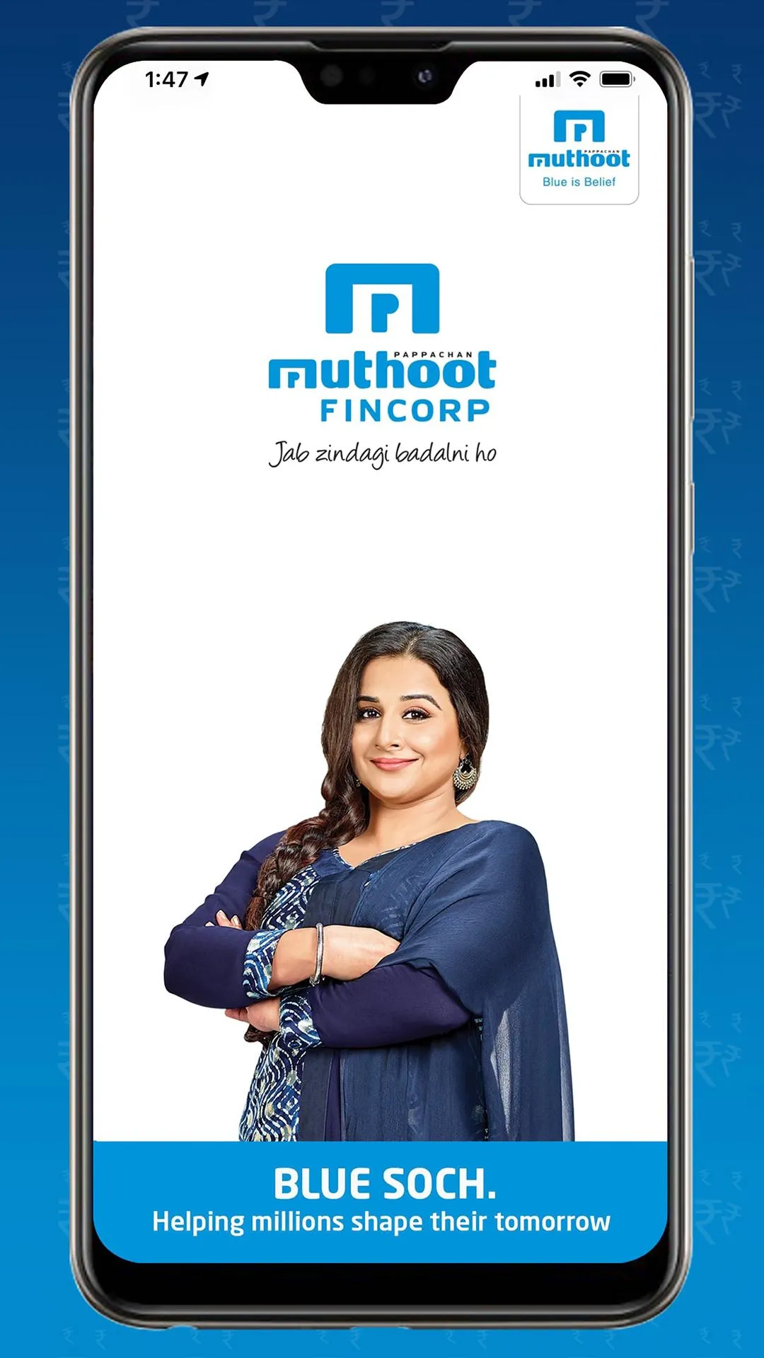 Muthoot Blue | Muthoot Fincorp | Indus Appstore | Screenshot