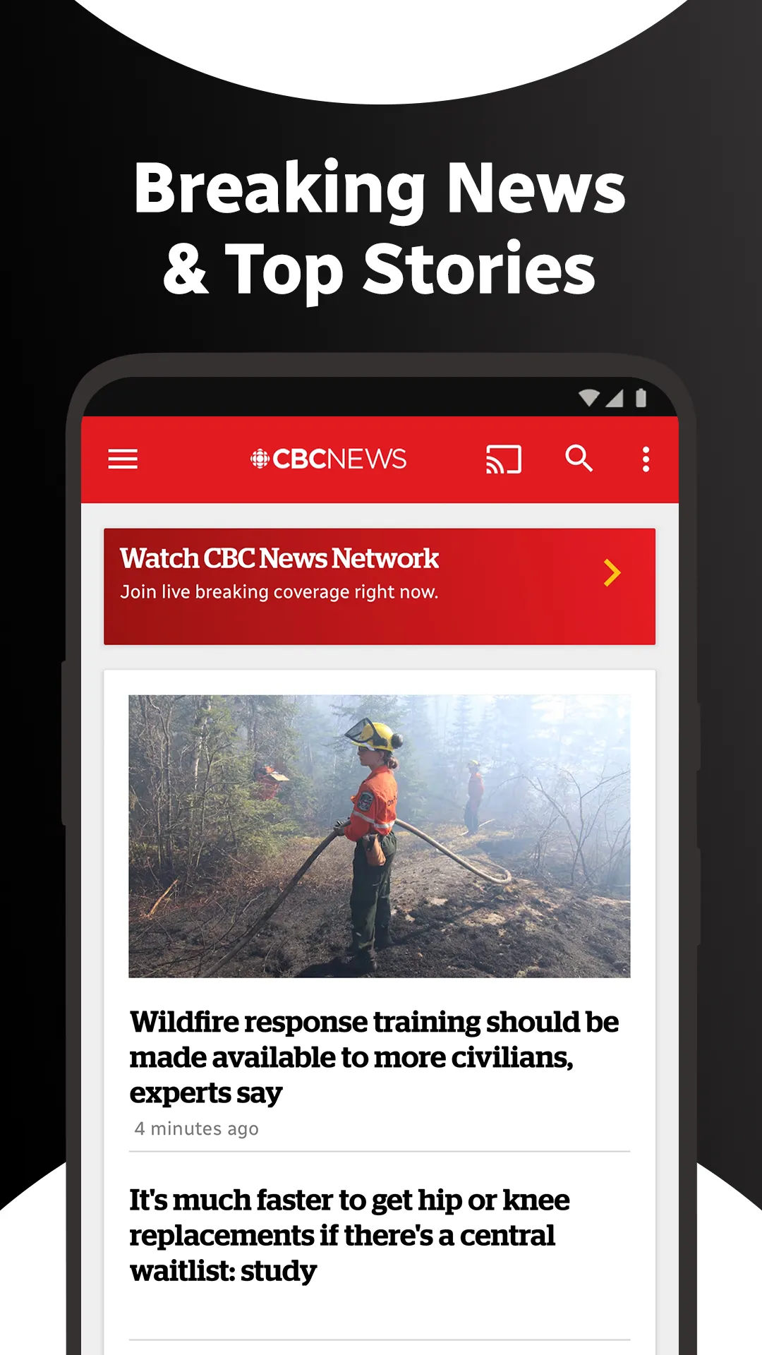 CBC News: Breaking & Local | Indus Appstore | Screenshot