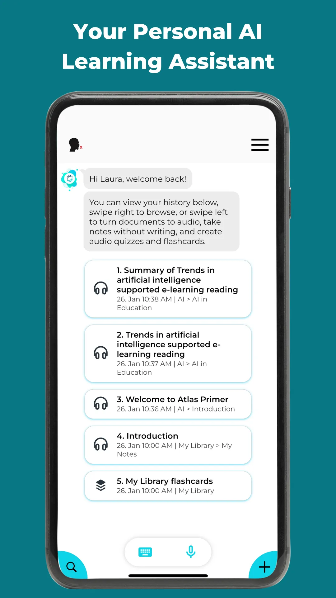 Audio Learning AI Assistant | Indus Appstore | Screenshot