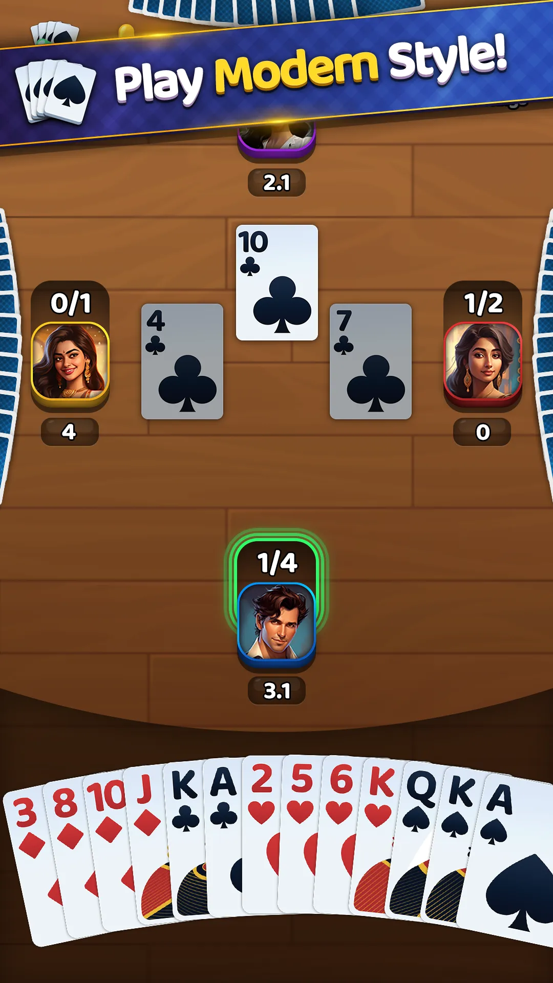 Callbreak Legends: Card Game | Indus Appstore | Screenshot