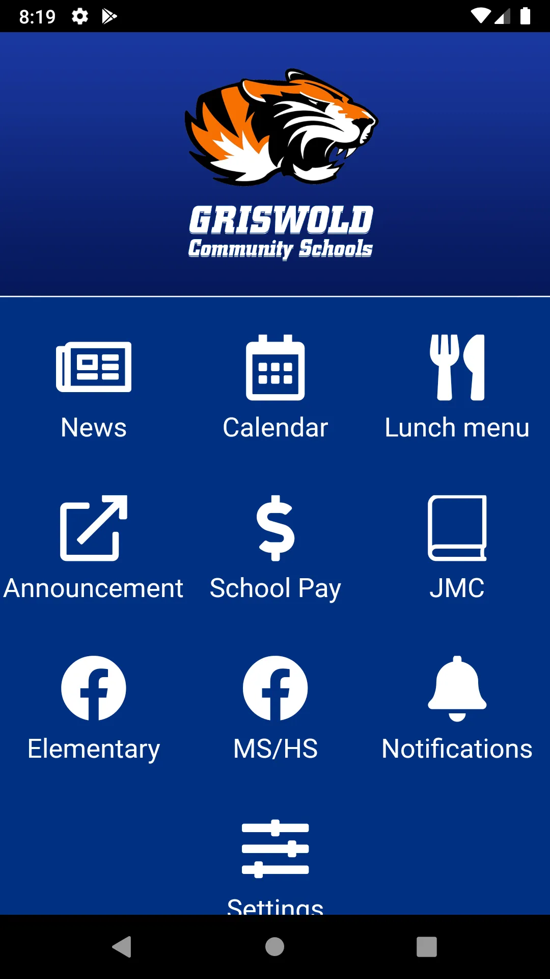 Griswold Community Schools | Indus Appstore | Screenshot