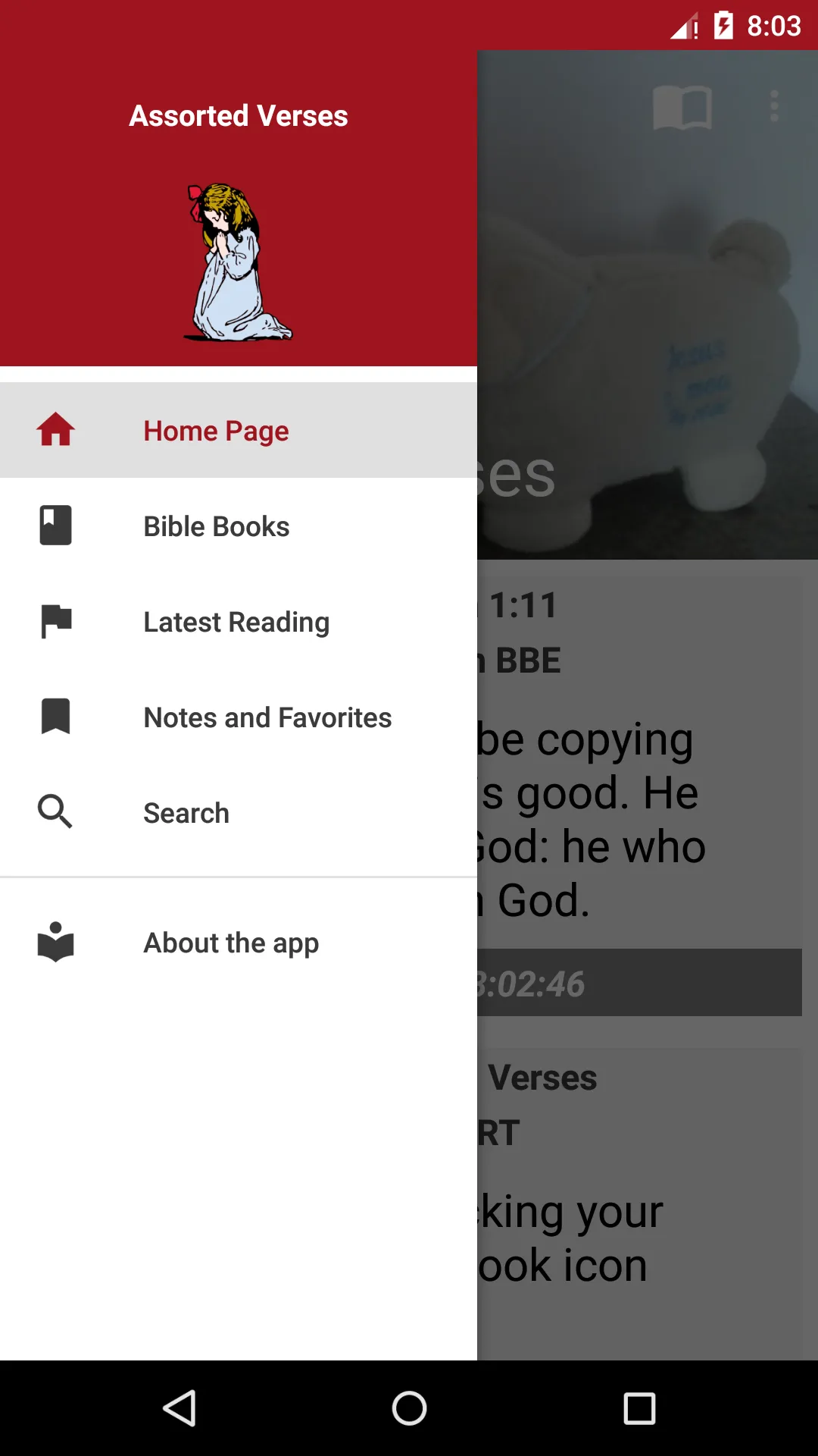 Assorted Verses - Holy Bible | Indus Appstore | Screenshot