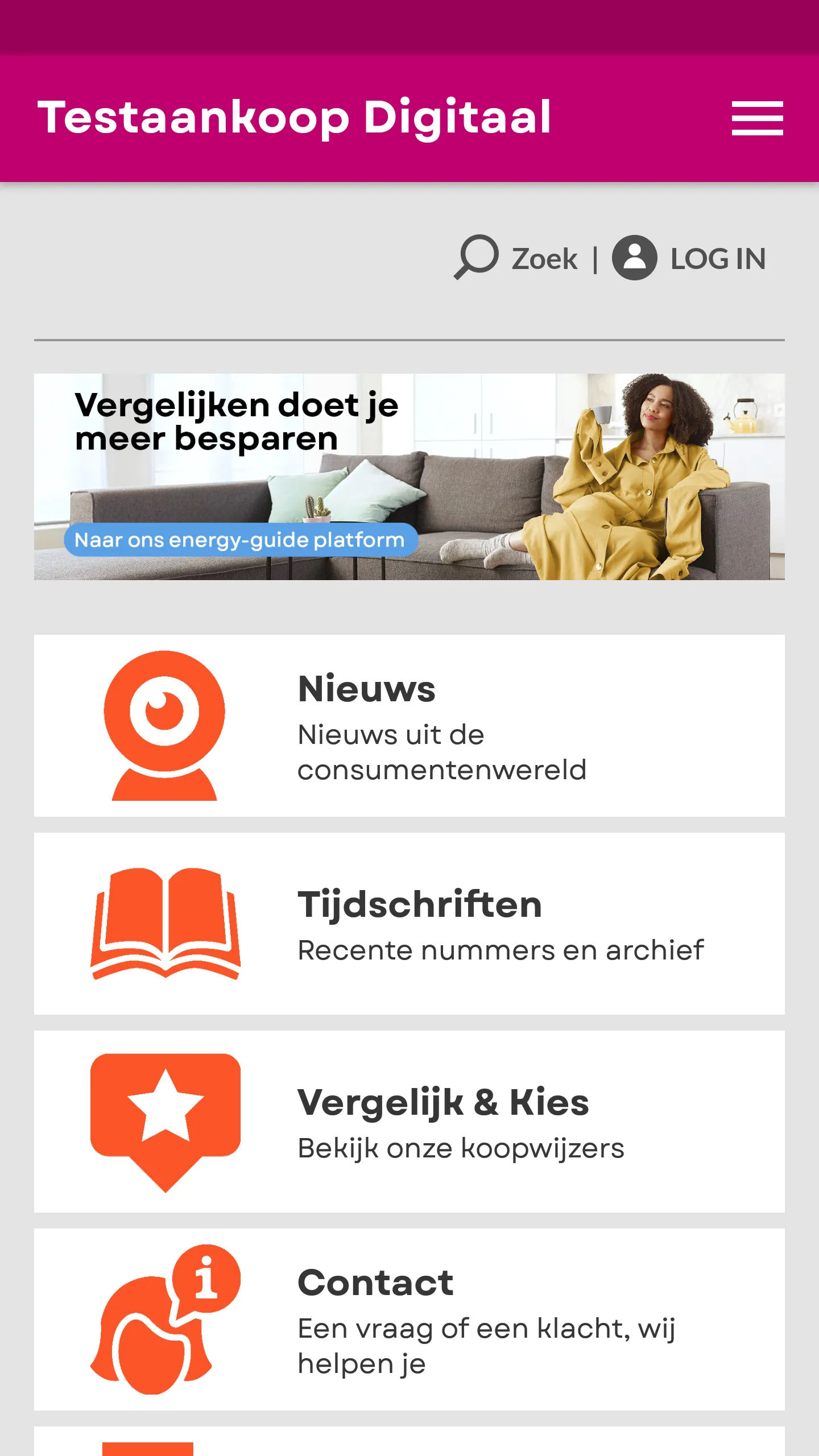 Testaankoop Digitaal | Indus Appstore | Screenshot