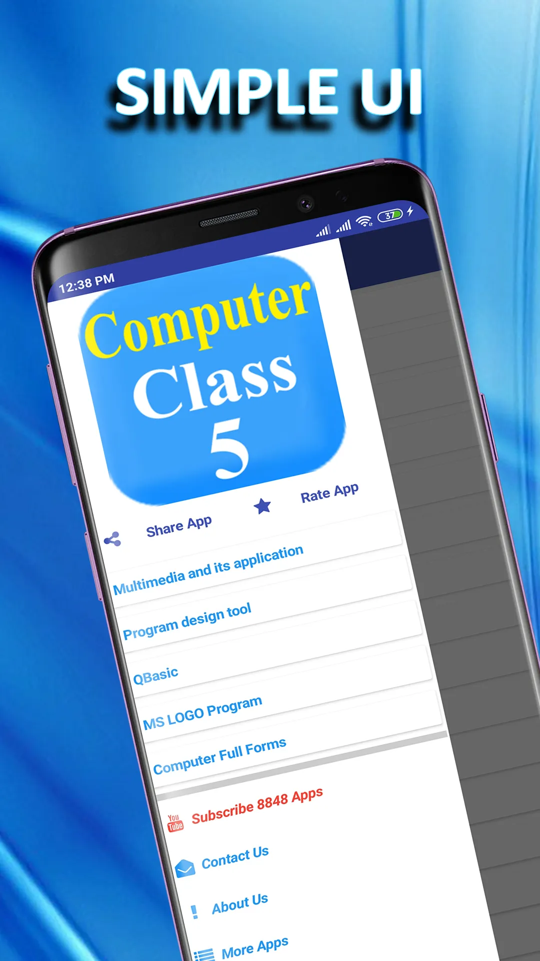 Computer Class 5 Solution | Co | Indus Appstore | Screenshot