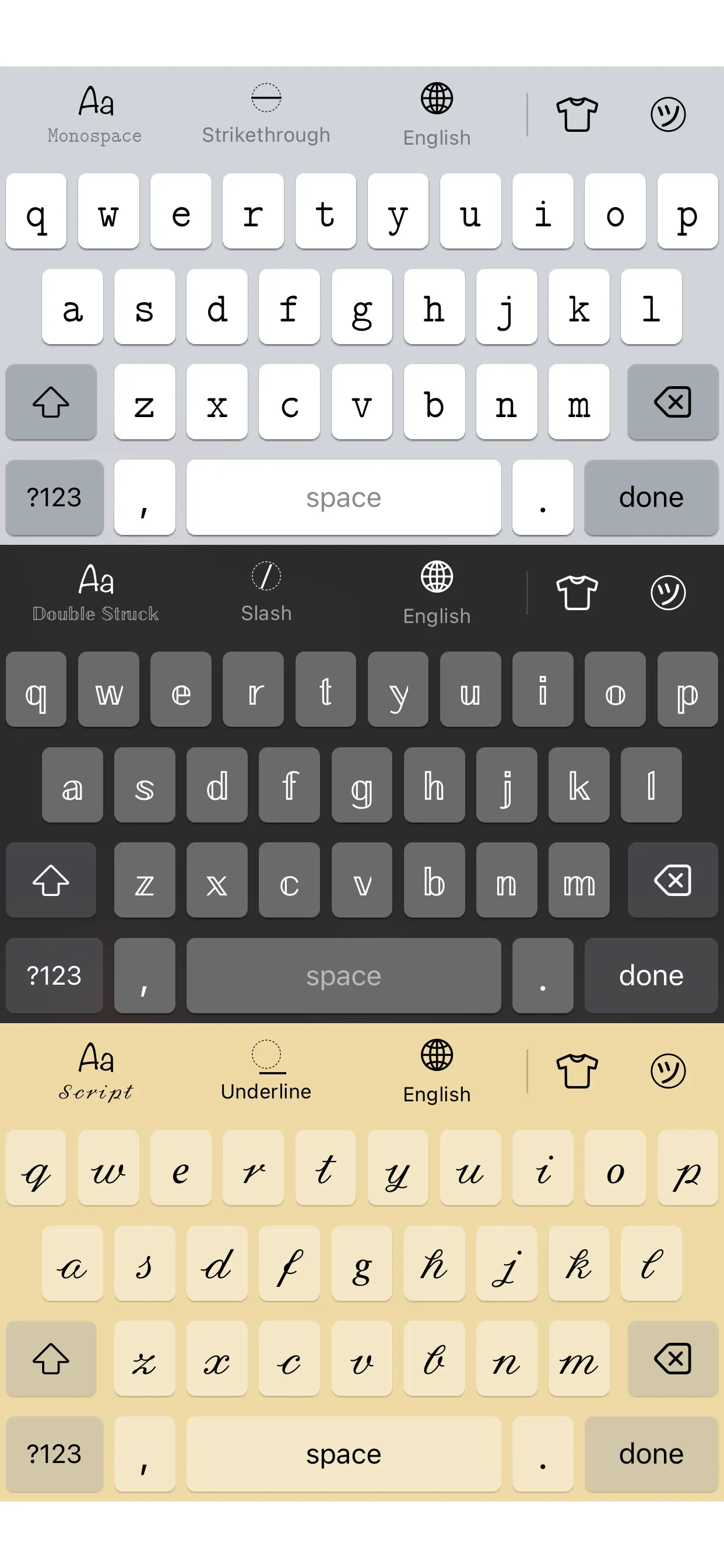 Cool Fonts - Fancy Keyboard | Indus Appstore | Screenshot