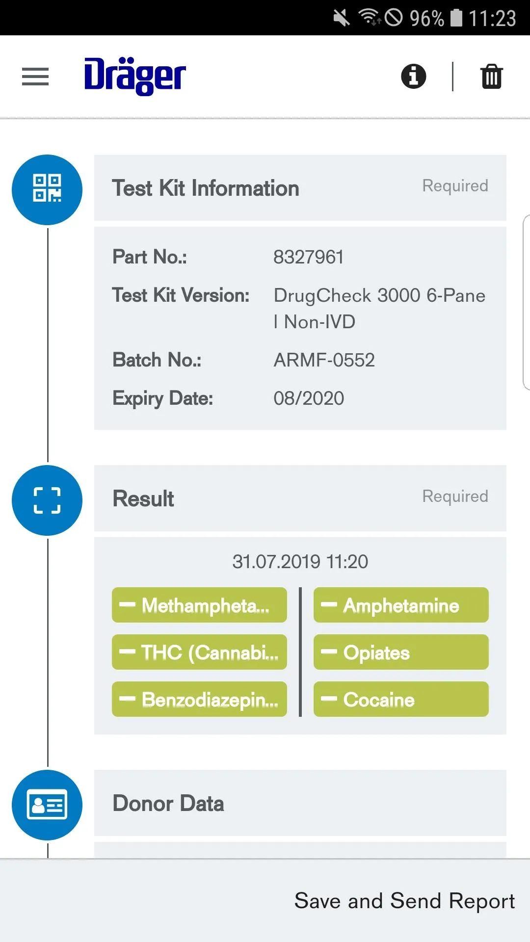 Dräger DrugCheck | Indus Appstore | Screenshot