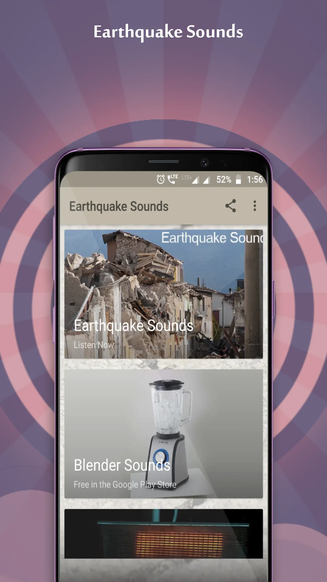 Earthquake Sounds | Indus Appstore | Screenshot