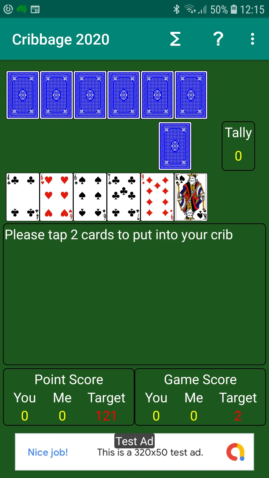 Cribbage 2020 | Indus Appstore | Screenshot