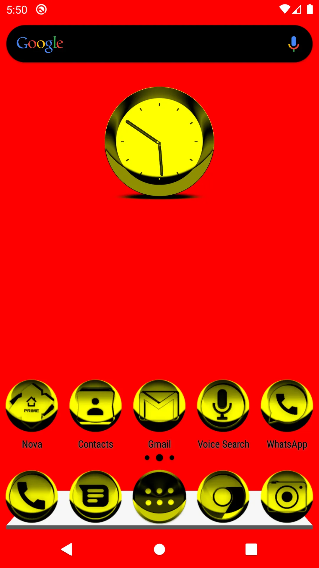 Yellow Icon Pack Style 3 | Indus Appstore | Screenshot