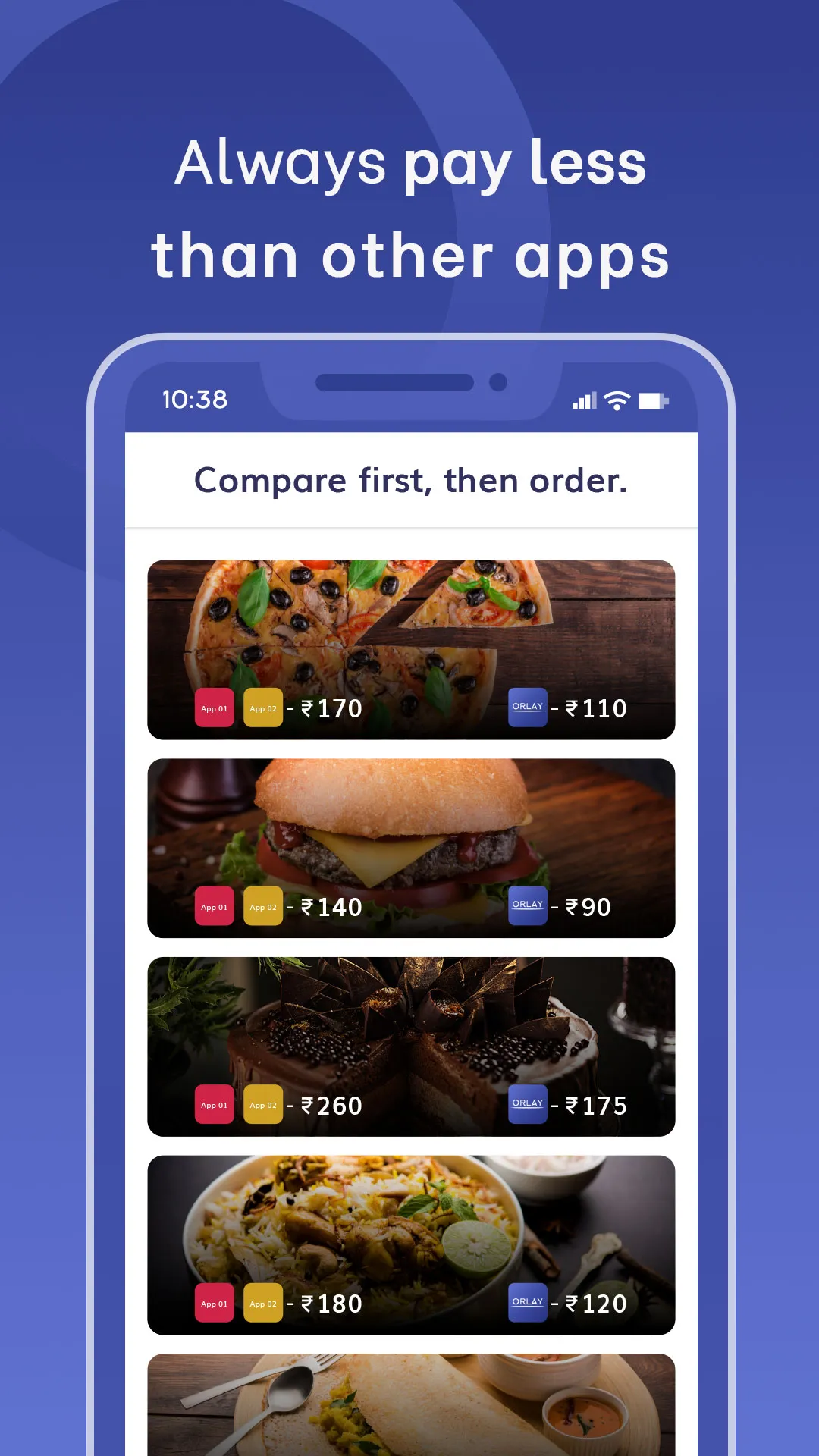 Orlay: Food Delivery at DineIn | Indus Appstore | Screenshot