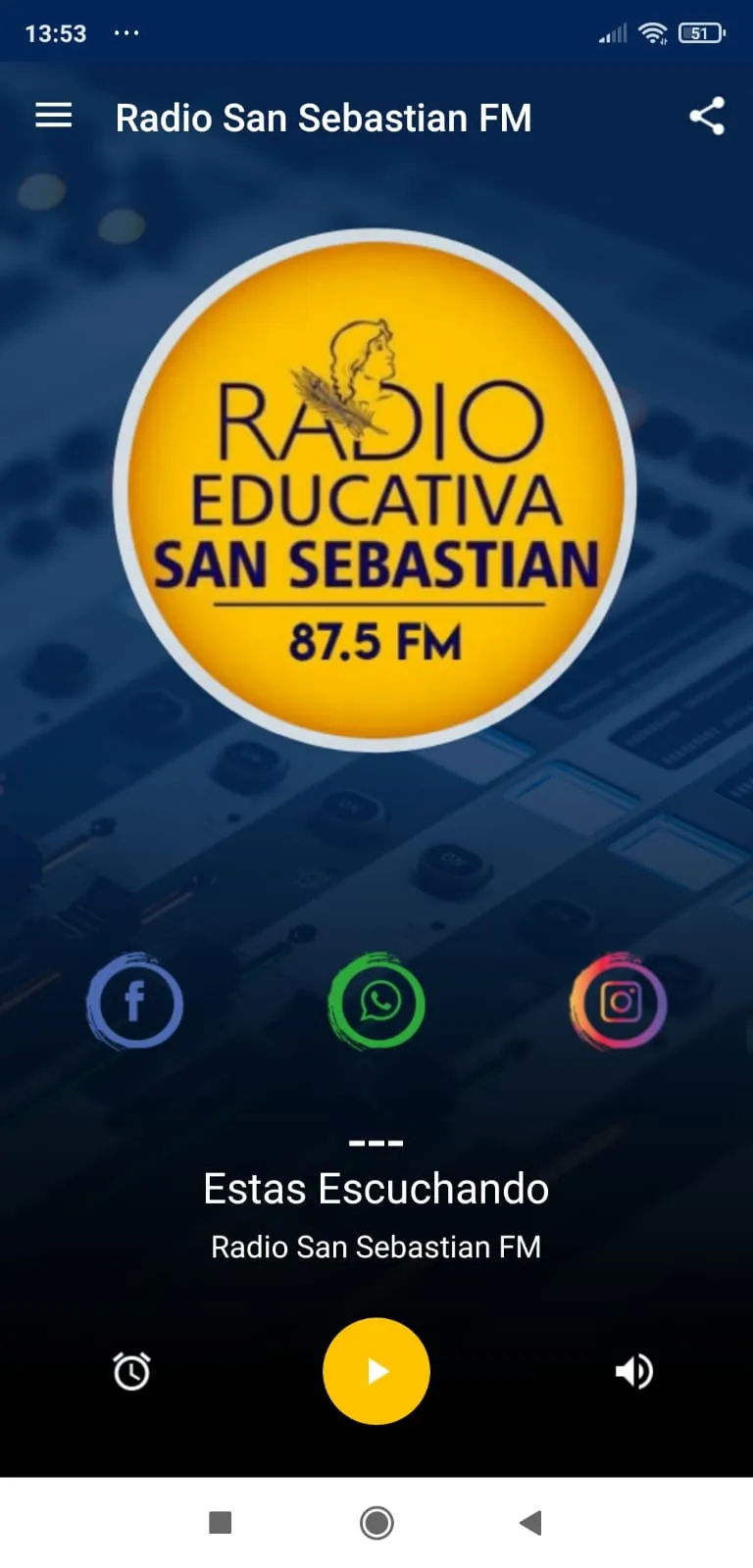 Radio San Sebastian FM UASS | Indus Appstore | Screenshot