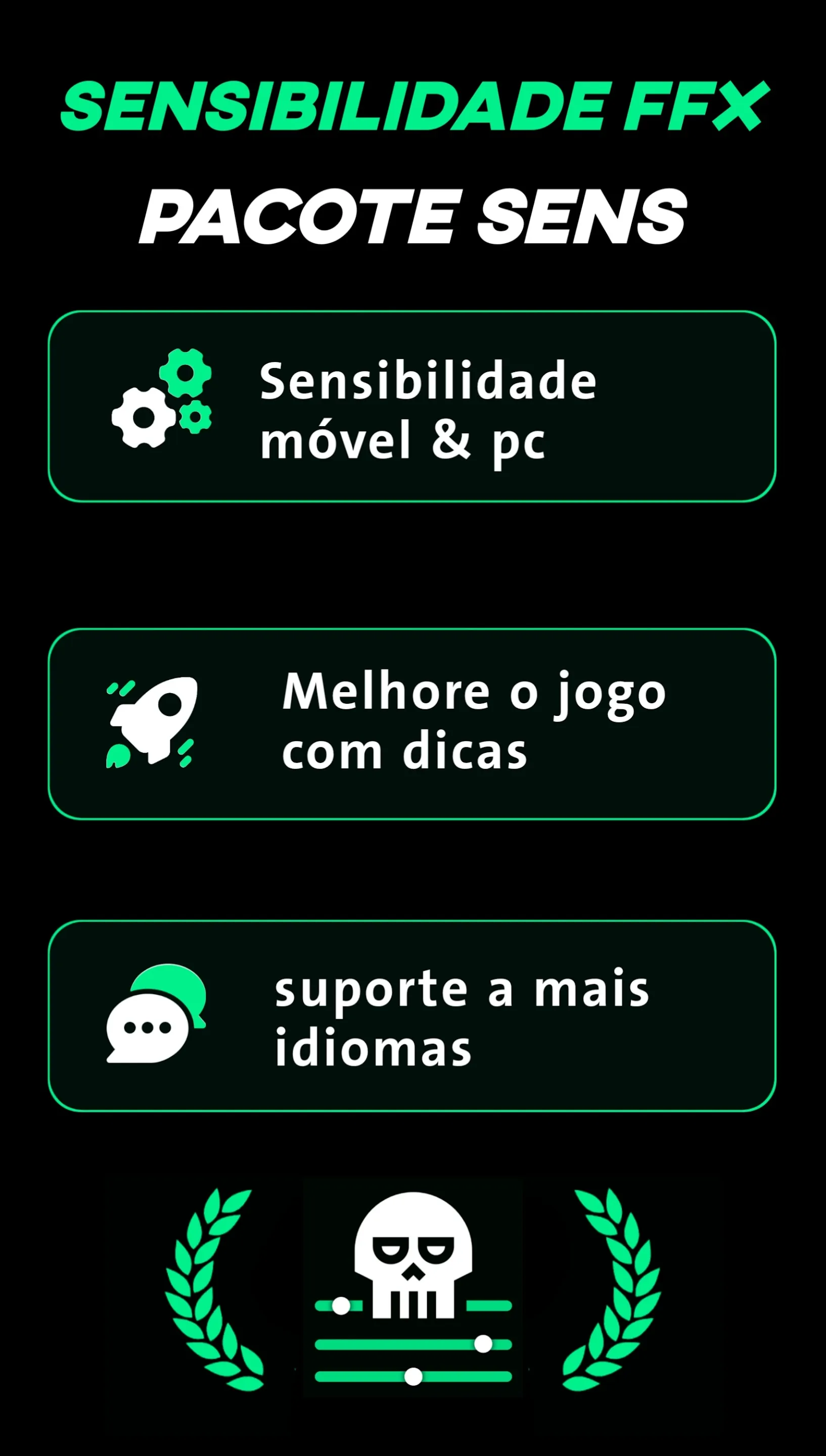Sensitivity FFx: Sensi Package | Indus Appstore | Screenshot