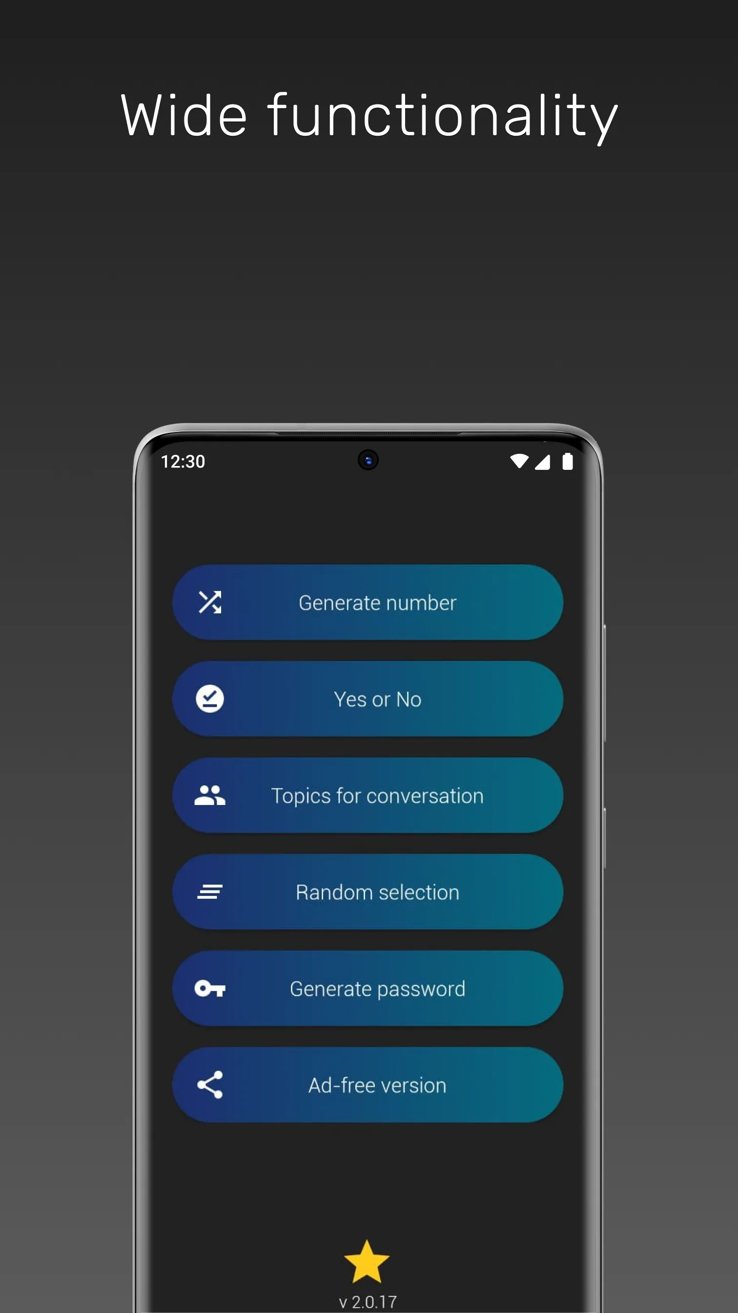 Random Number Generator | Indus Appstore | Screenshot