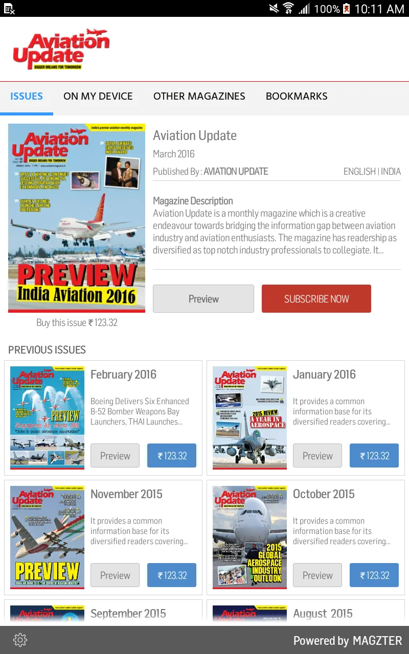 Aviation Update | Indus Appstore | Screenshot