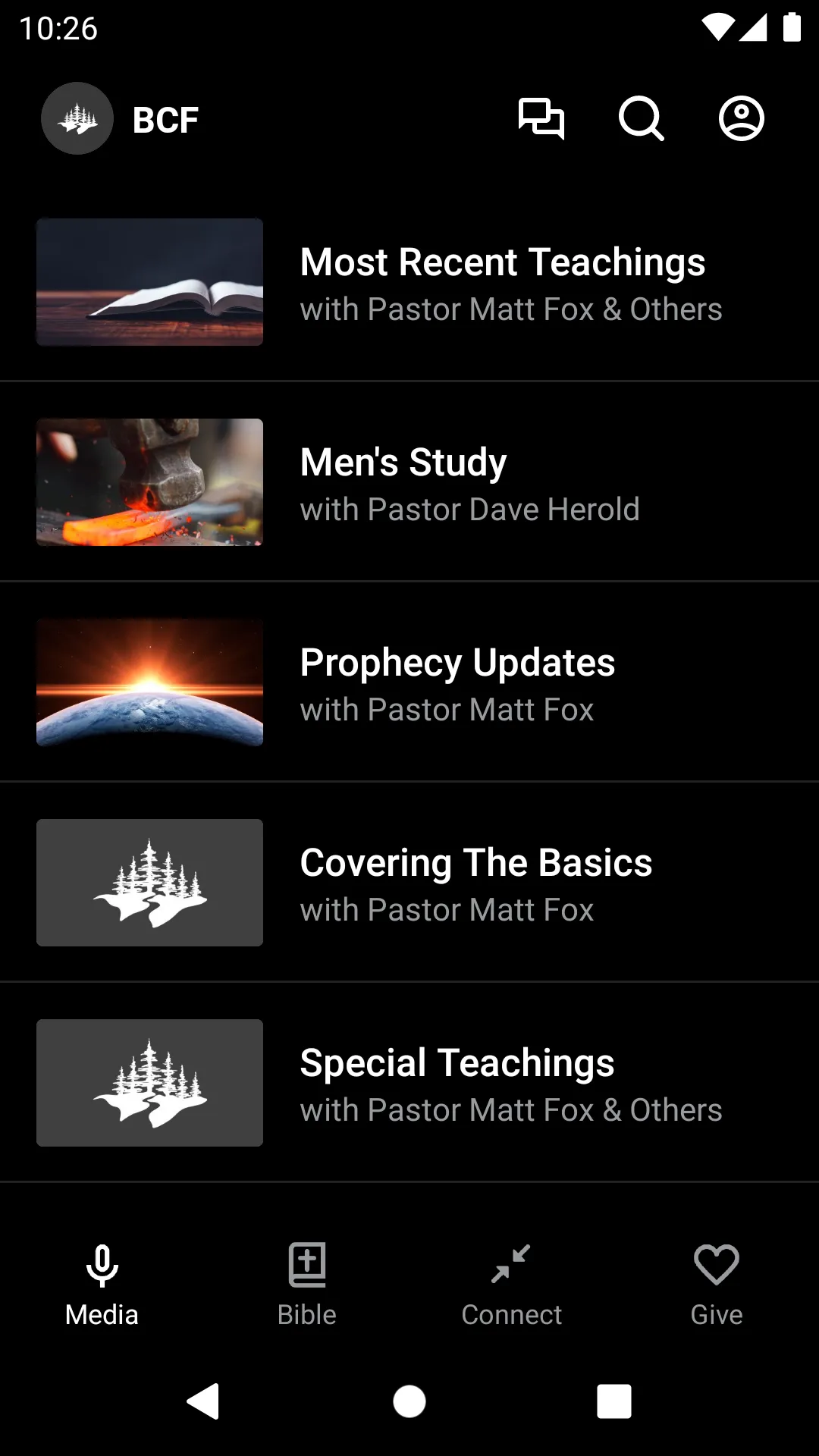 Bandon Christian Fellowship | Indus Appstore | Screenshot