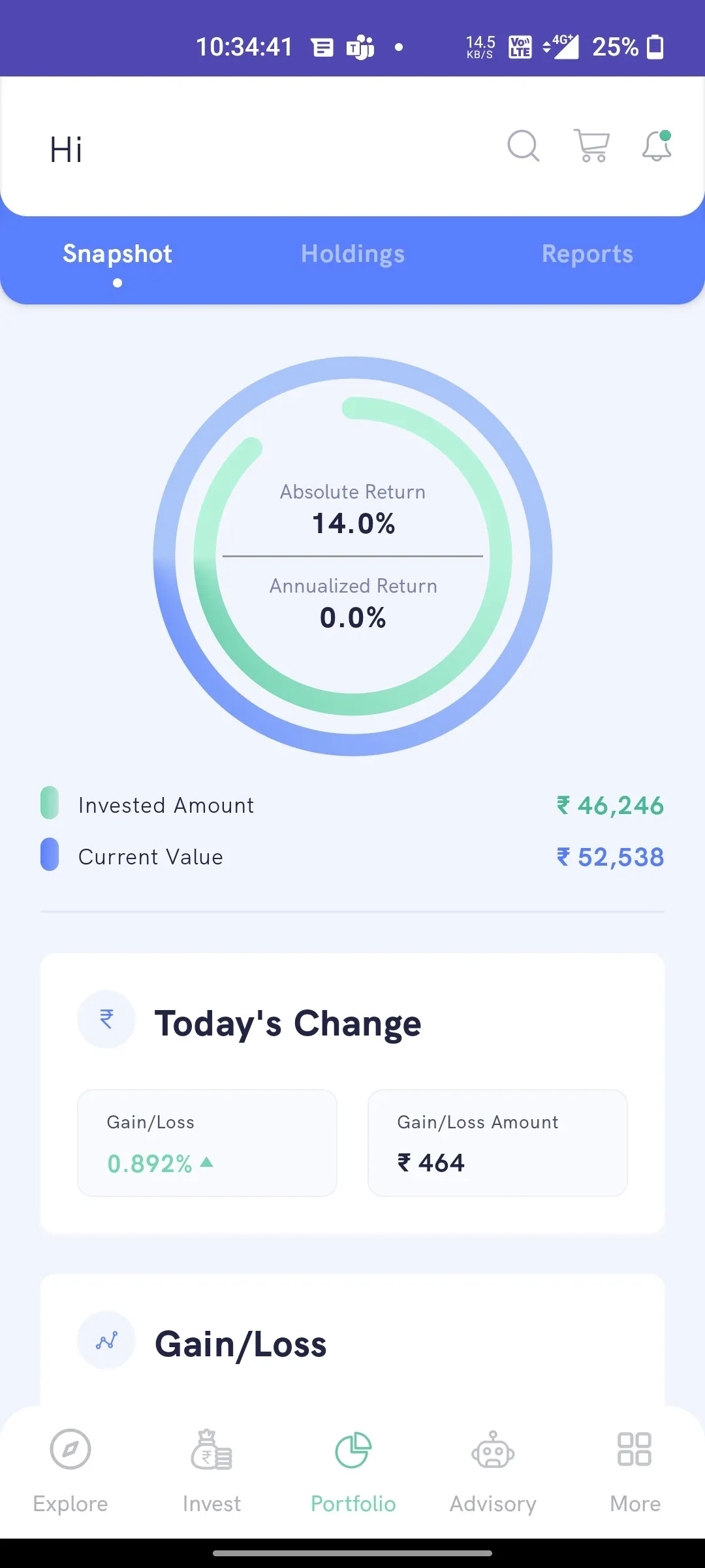 Moneyfront Direct Mutual Funds | Indus Appstore | Screenshot