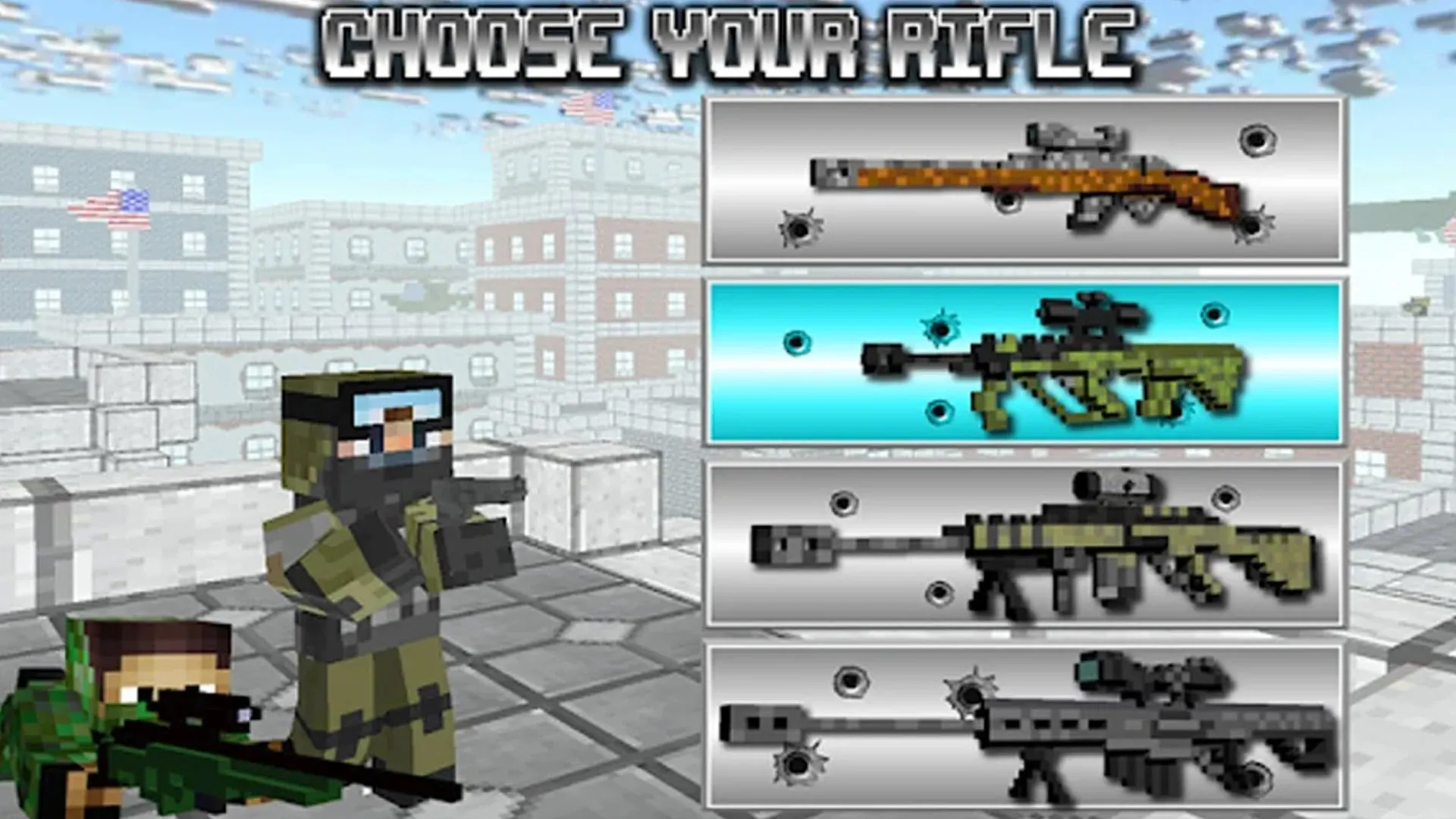 American Block Sniper Survival | Indus Appstore | Screenshot