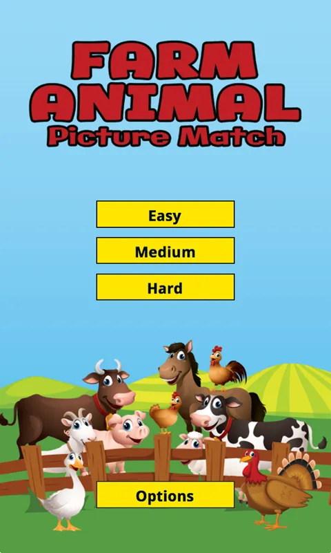 Farm Animal Picture Match Fun | Indus Appstore | Screenshot