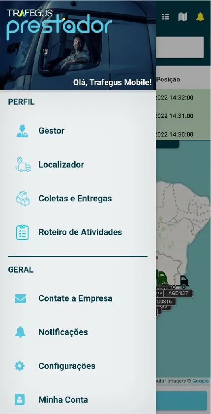 Trafegus Prestador | Indus Appstore | Screenshot