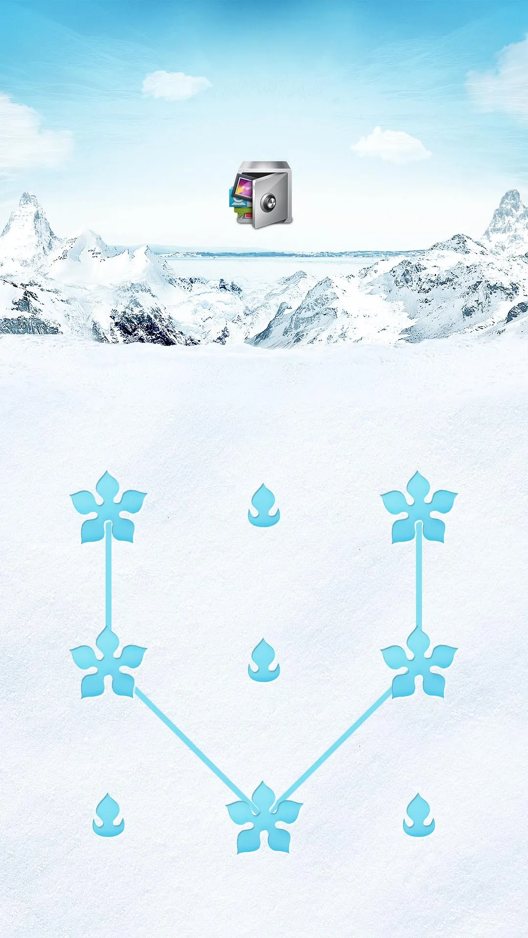 AppLock Theme Snow Mountain | Indus Appstore | Screenshot